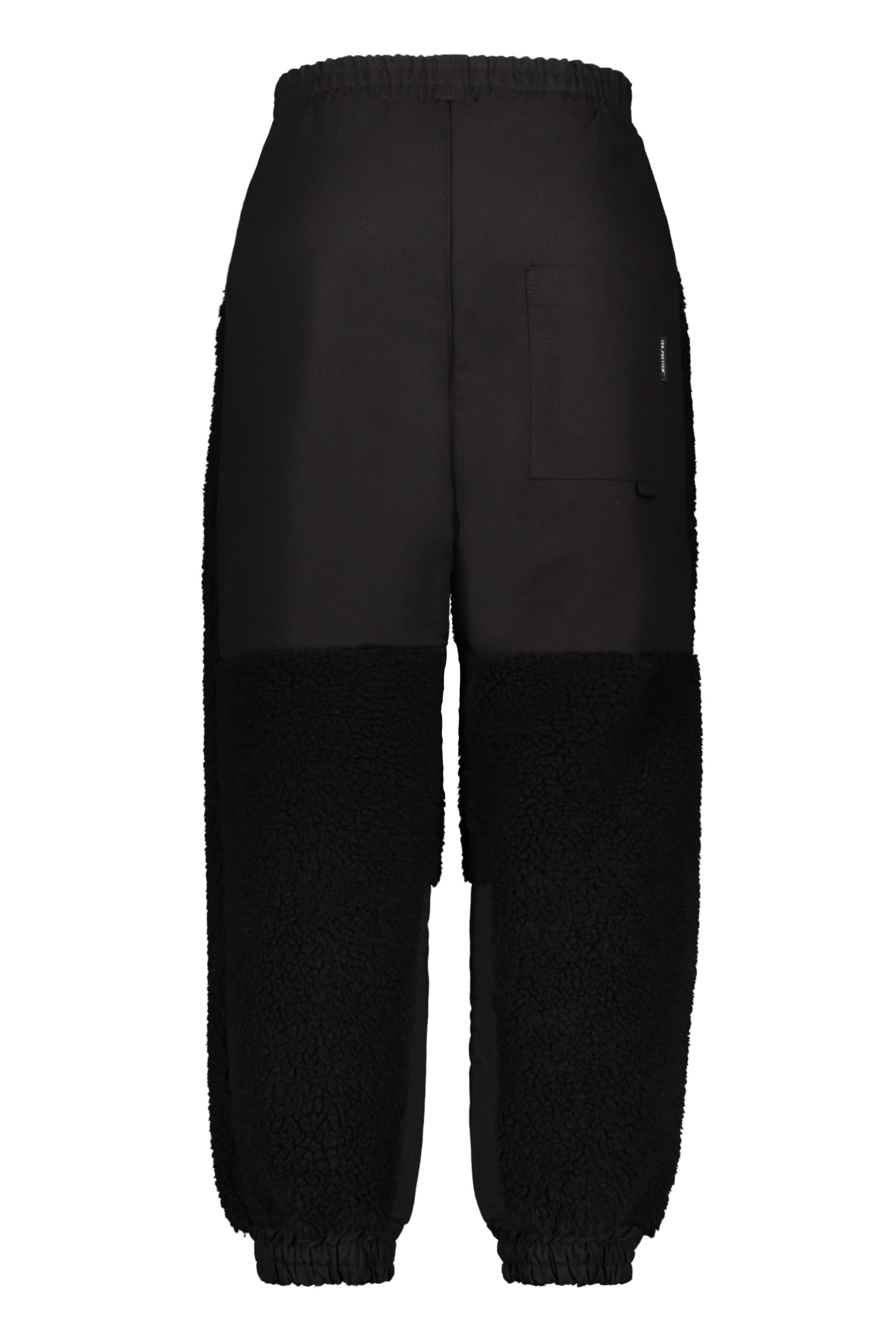 Wool track pants