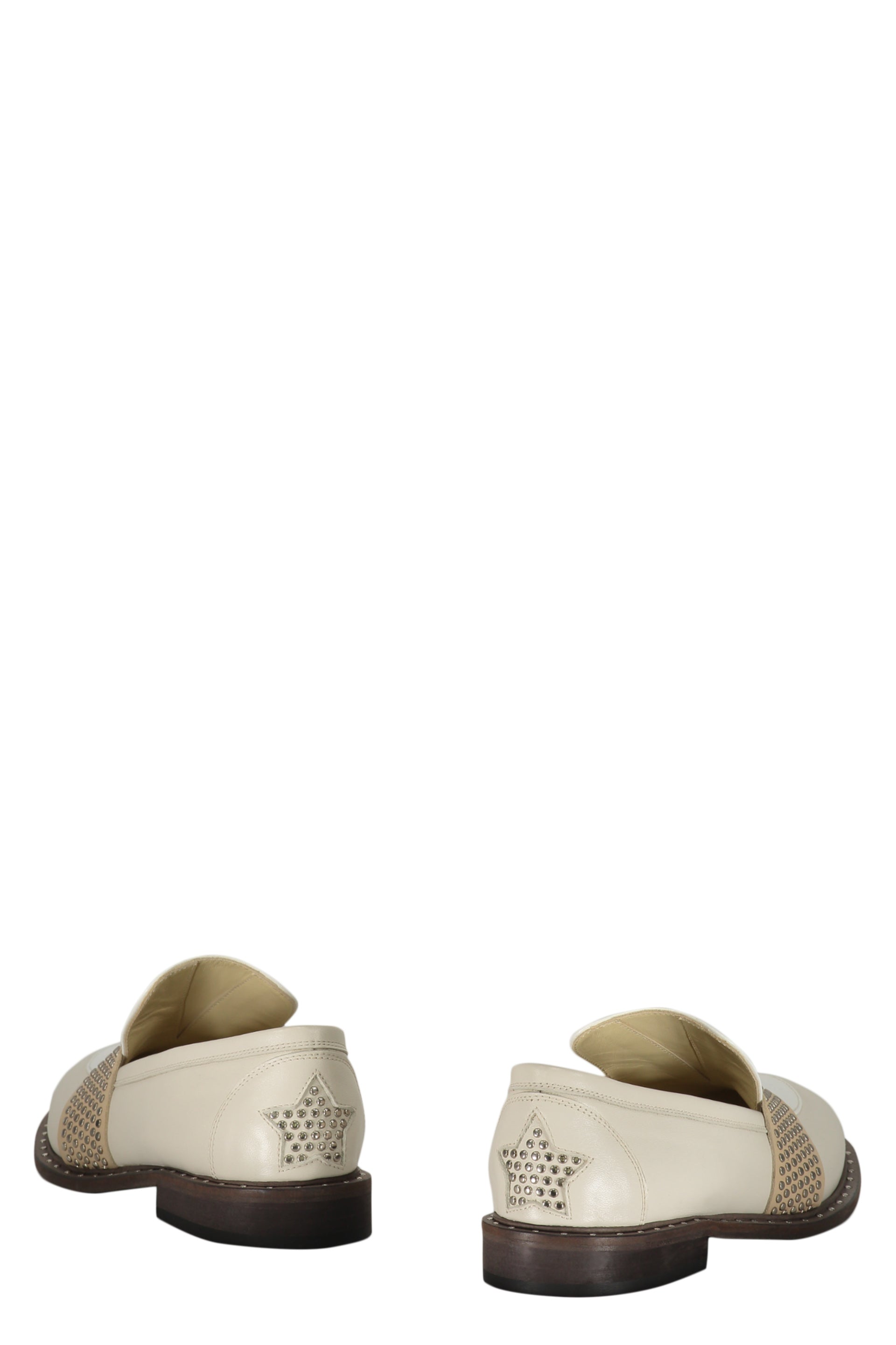 Leather loafers