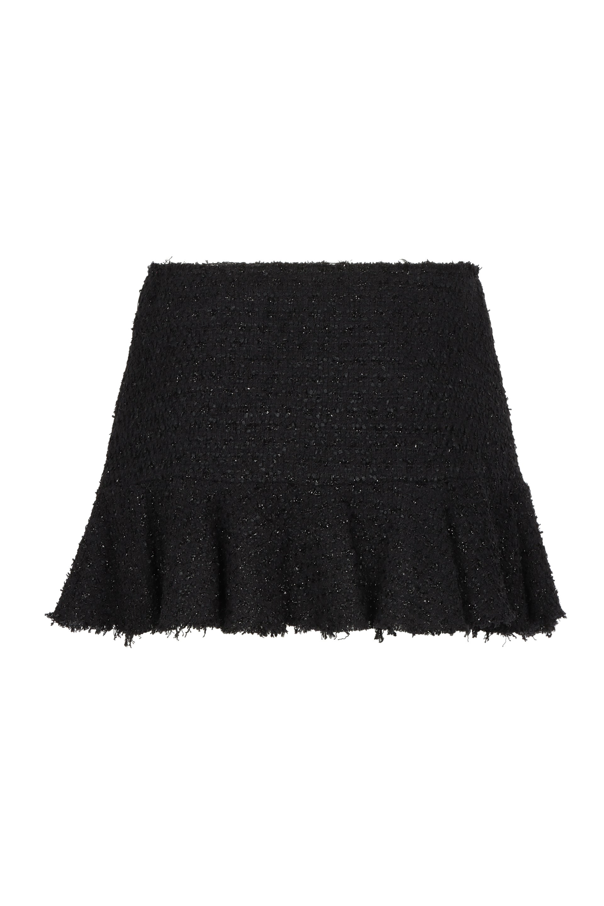 Knitted lurex skirt