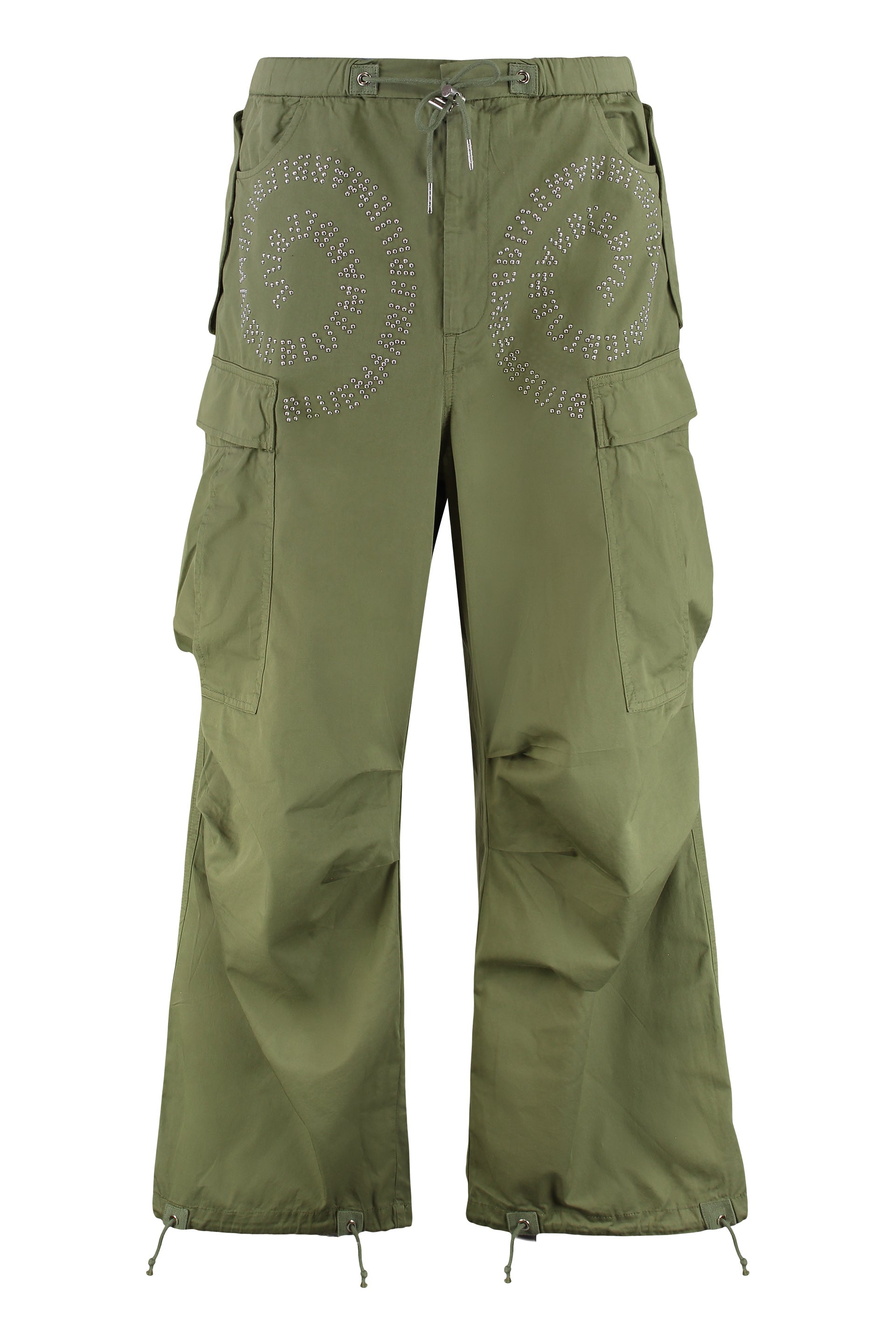 Cotton cargo-trousers