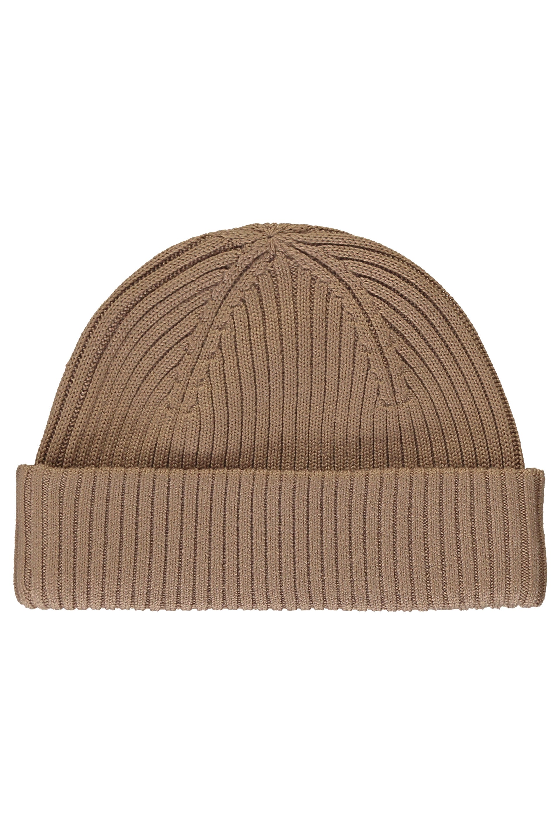 Ribbed knit beanie