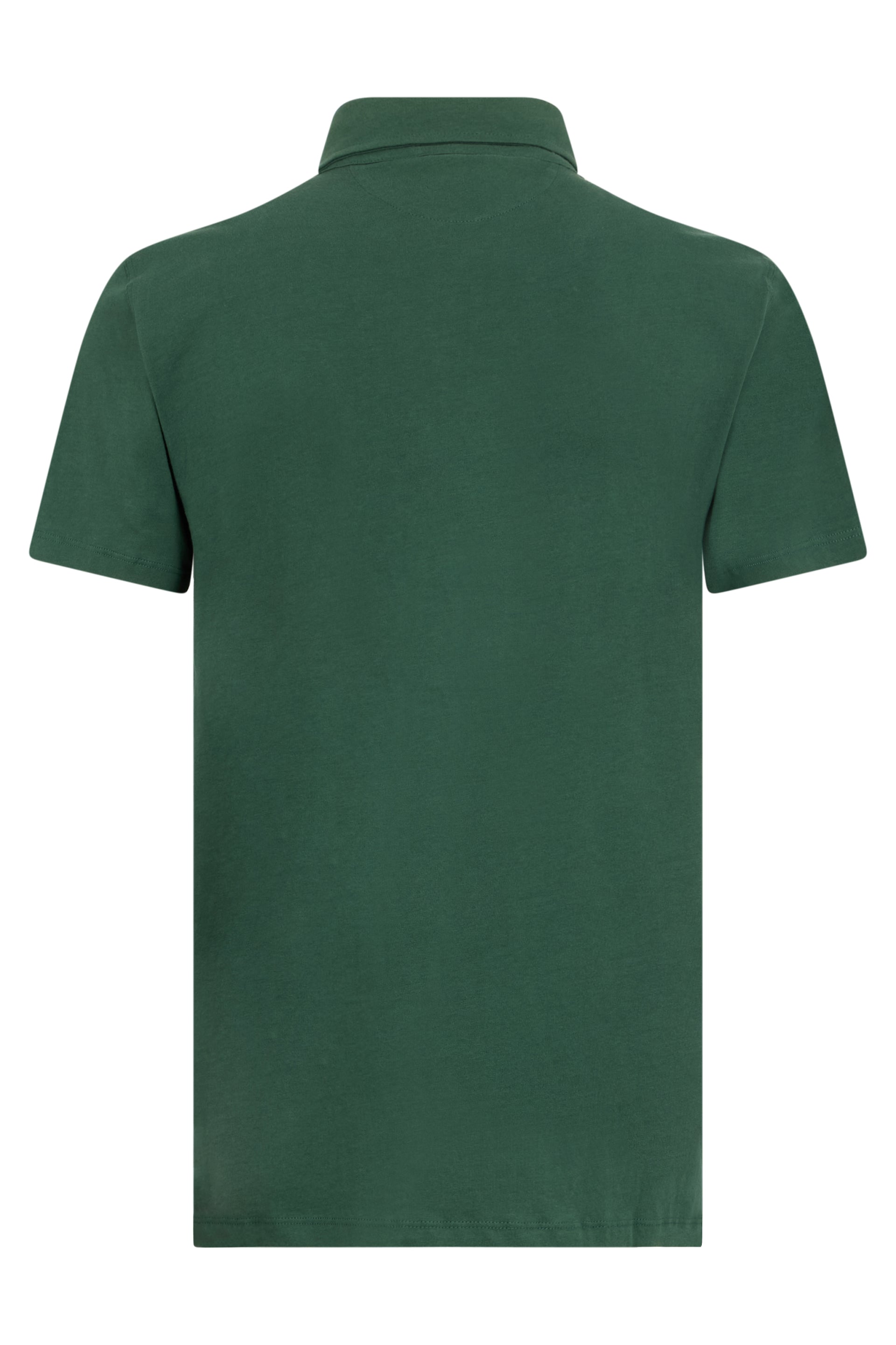 Elegant and versatile green cotton polo