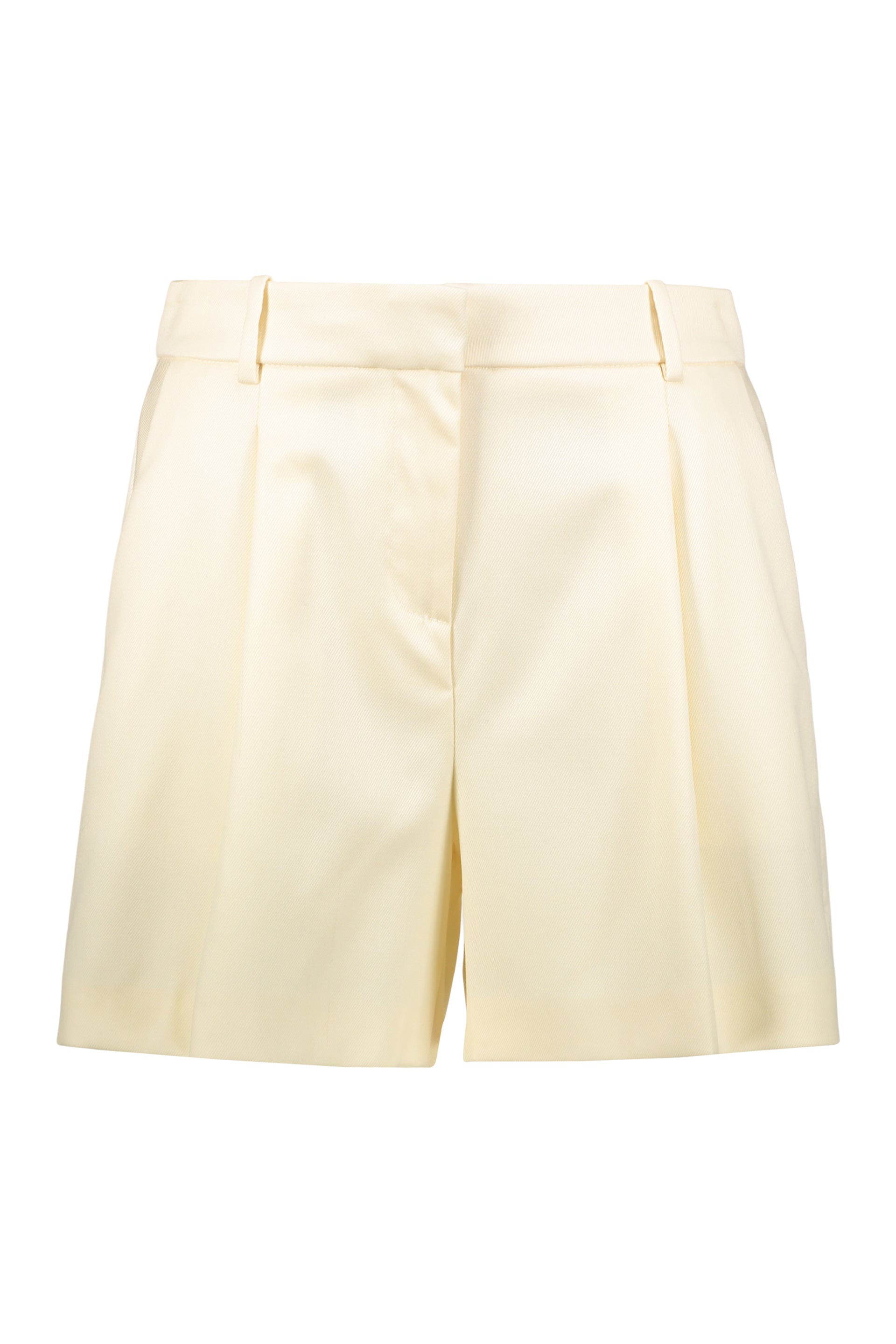 Virgin wool shorts