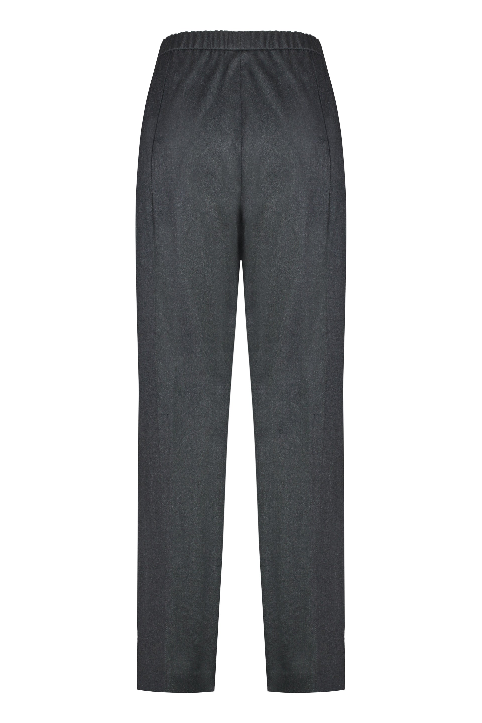 Wool track-pants