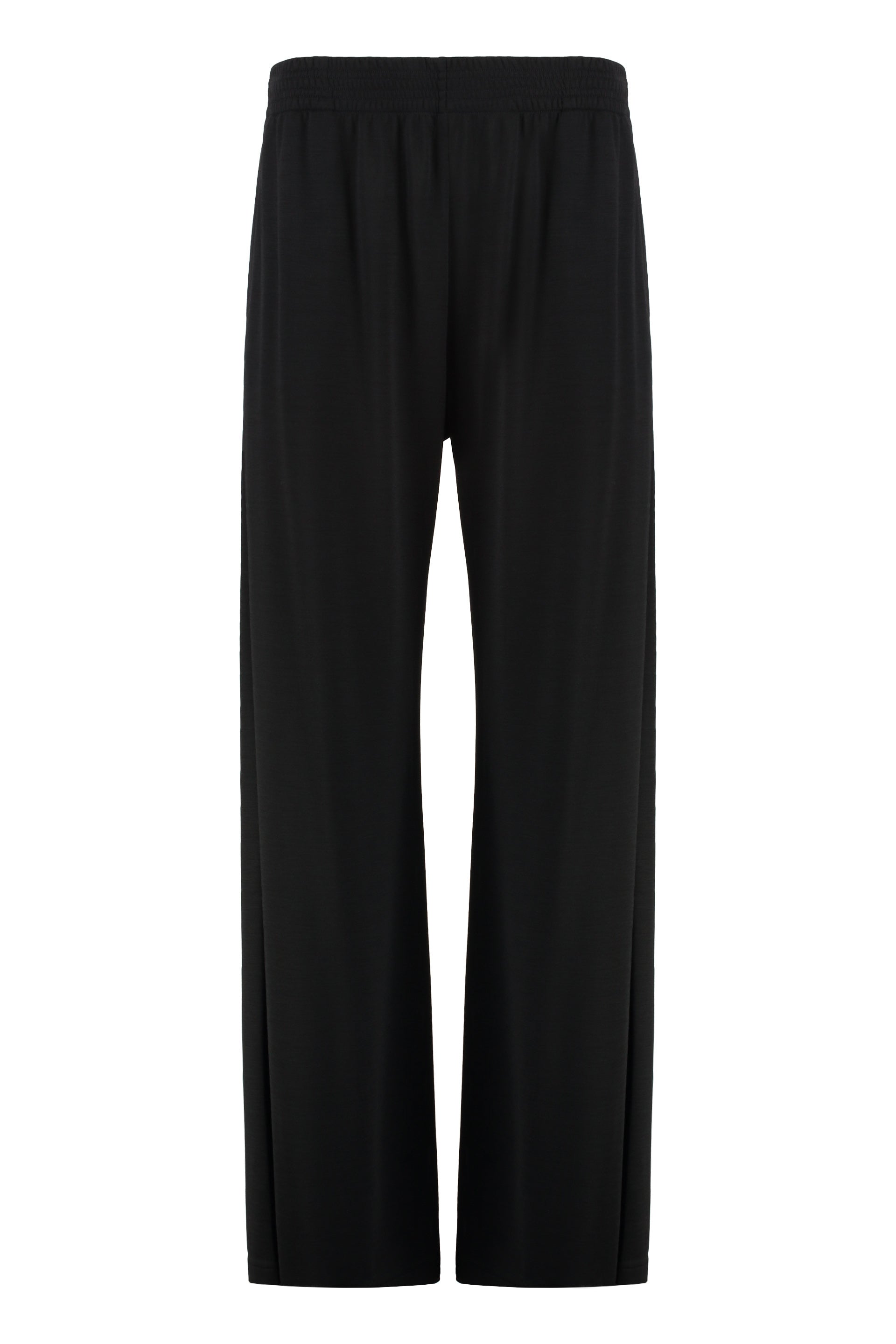 Wool blend trousers