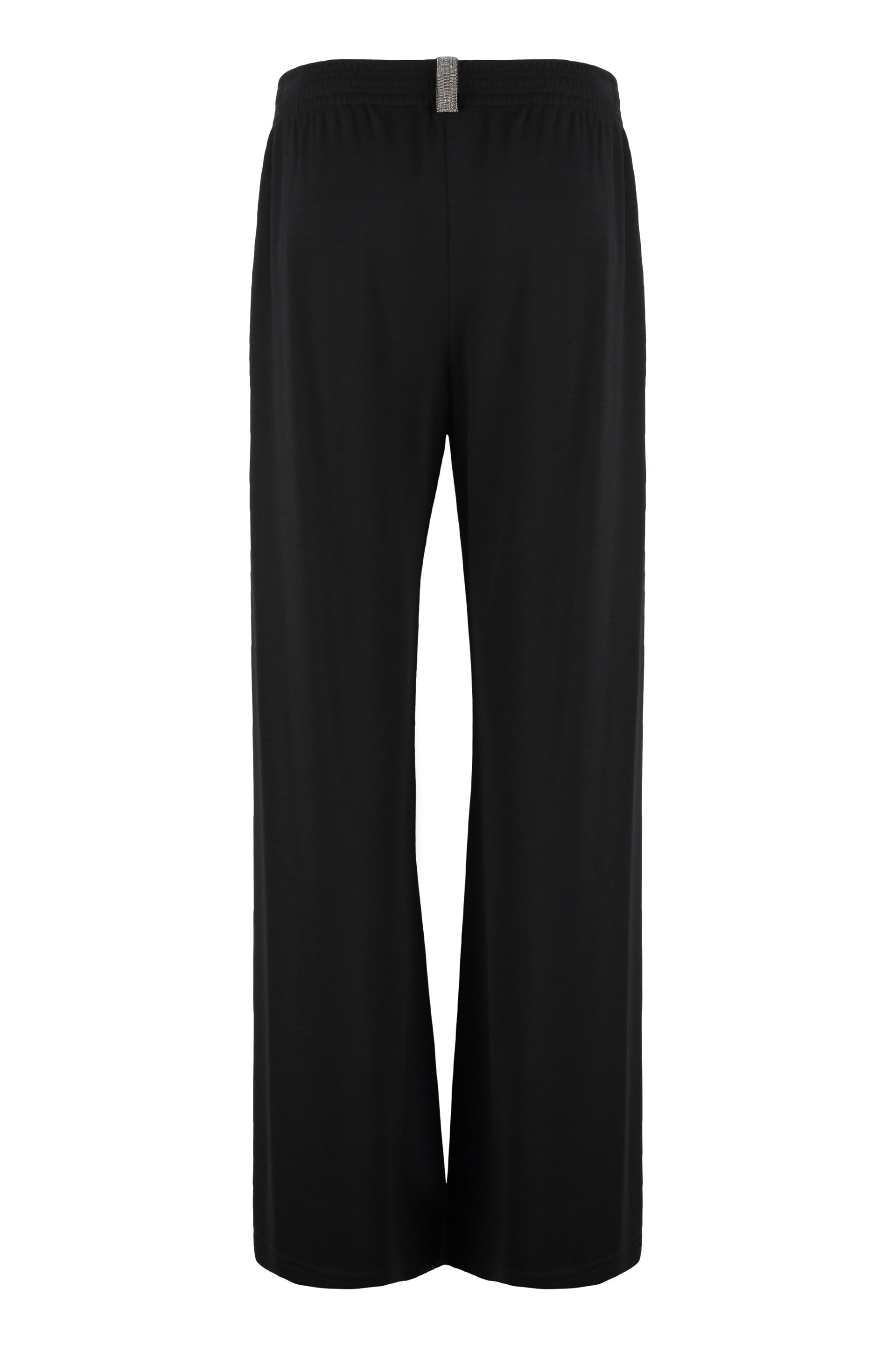 Wool blend trousers