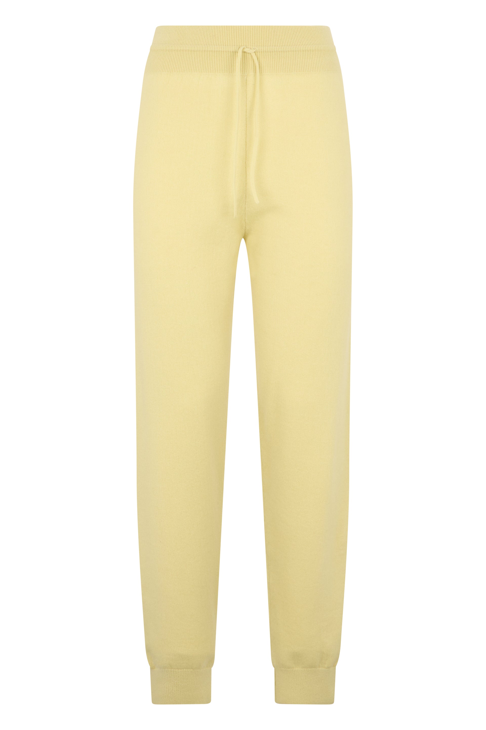 Yellow minimalist pants, light and comfortable