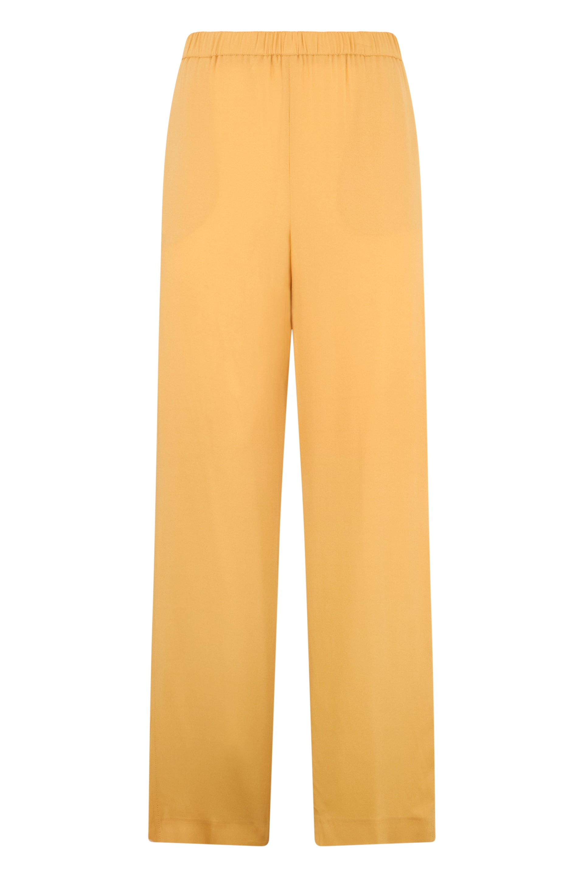 Light yellow pants and comfortable for summer