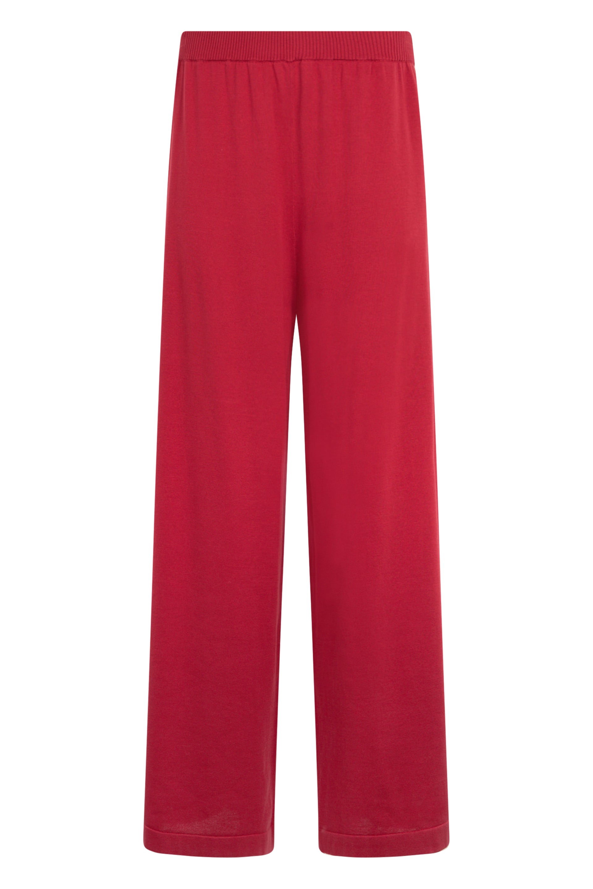 Red comfortable and versatile pants, ideal for any occasion.