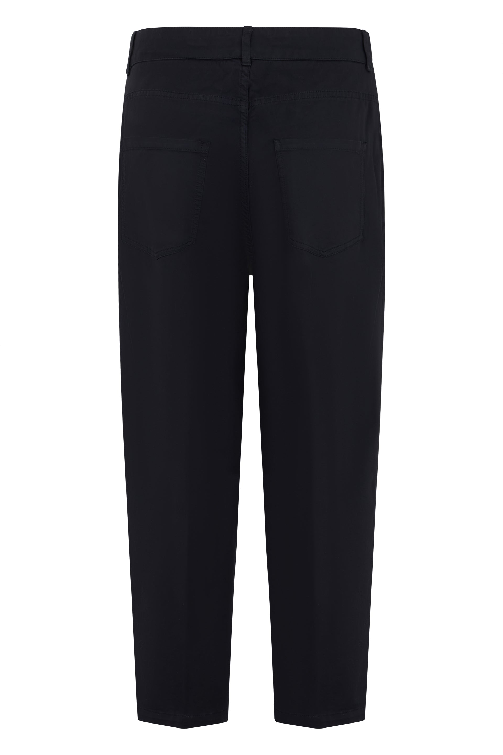 Elegant, comfortable and versatile black trousers.