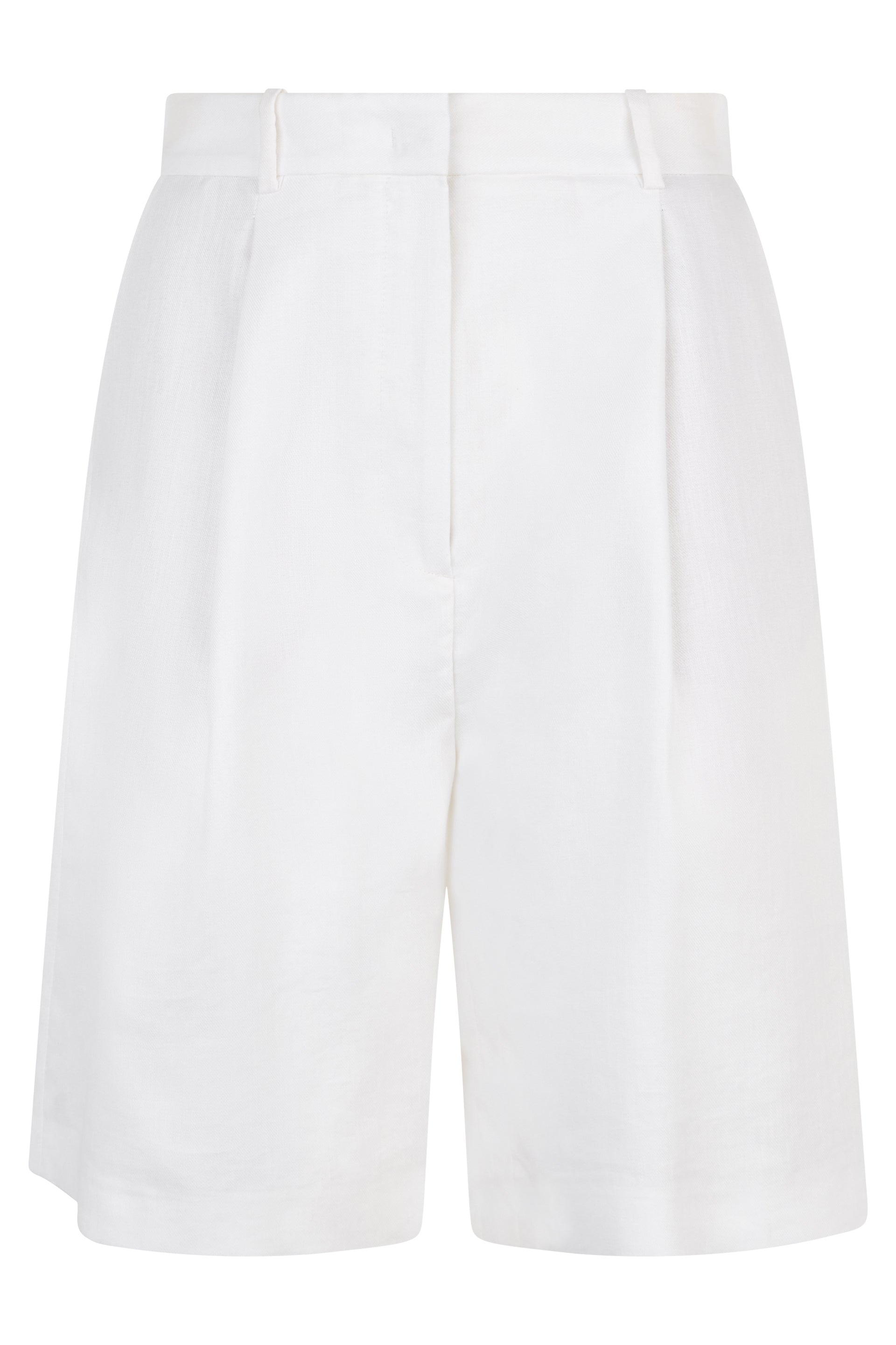 Lightweight versatile white shorts.