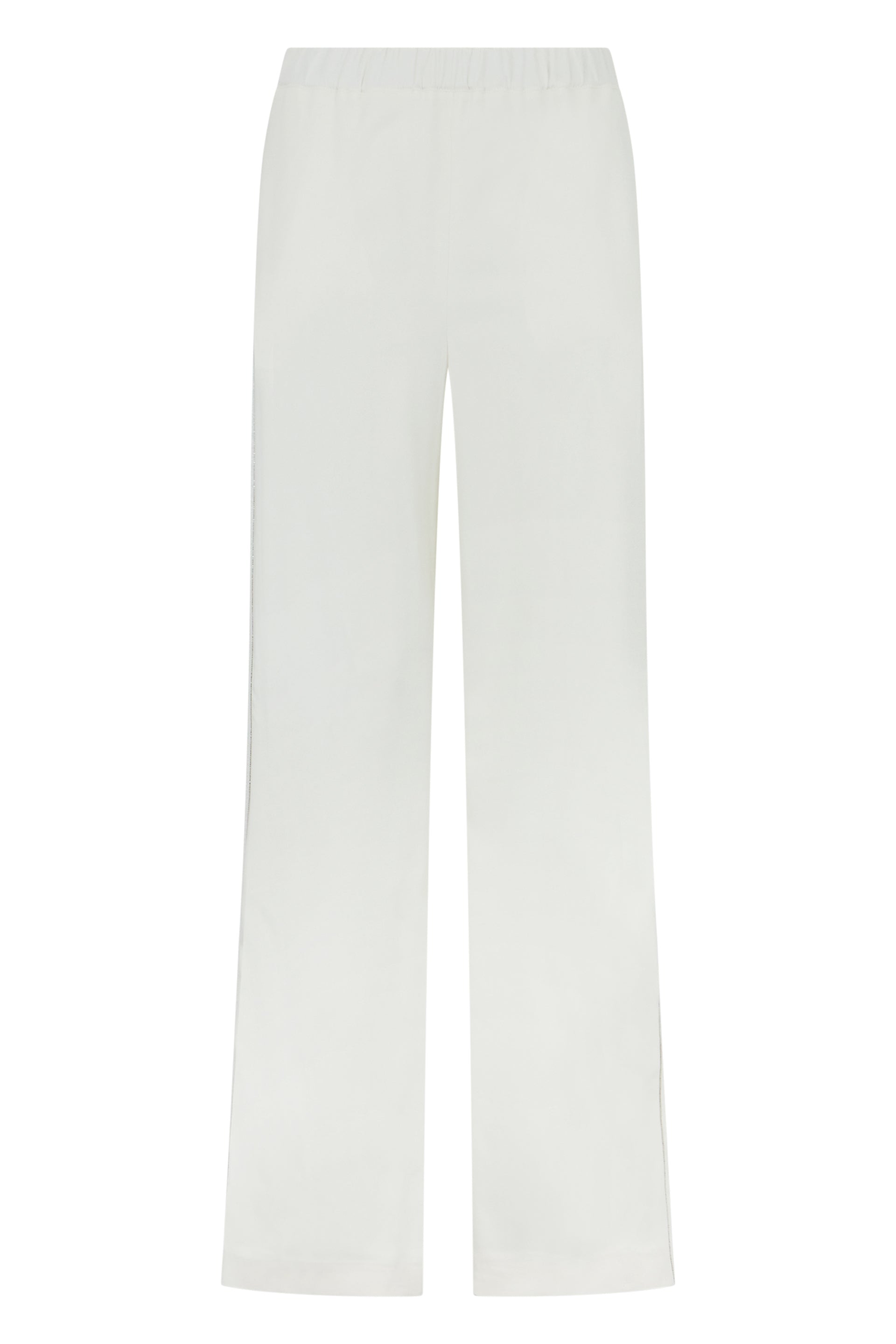 Trousers with ample fit elegant white fashion