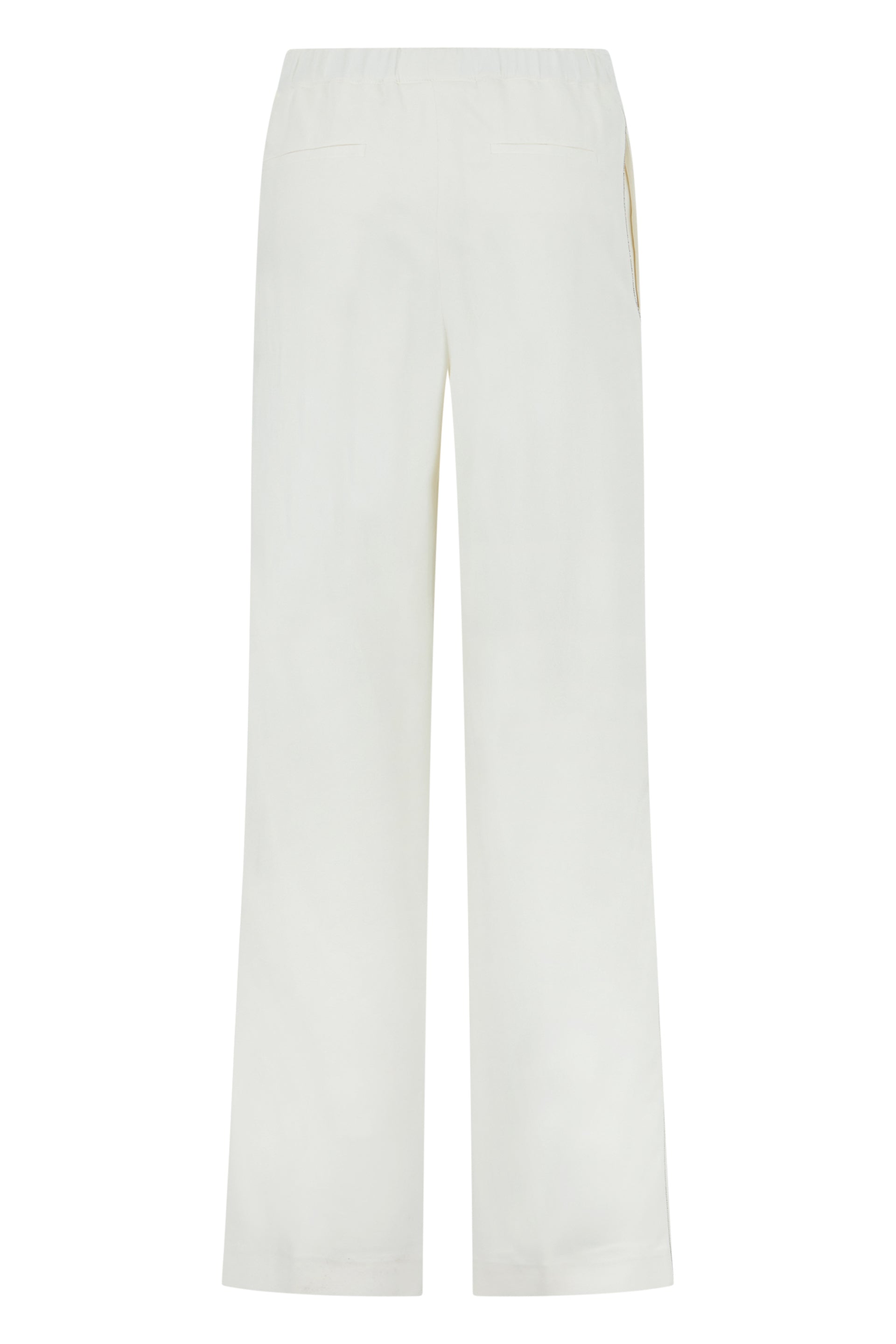 Trousers with ample fit elegant white fashion