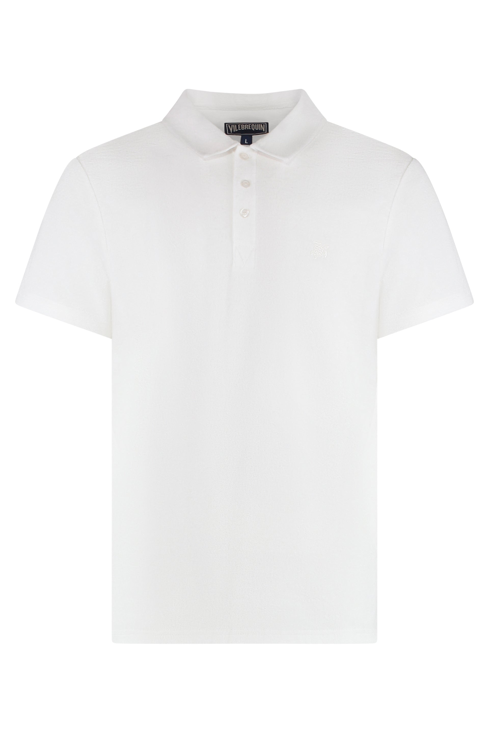 Cotton blend polo shirt