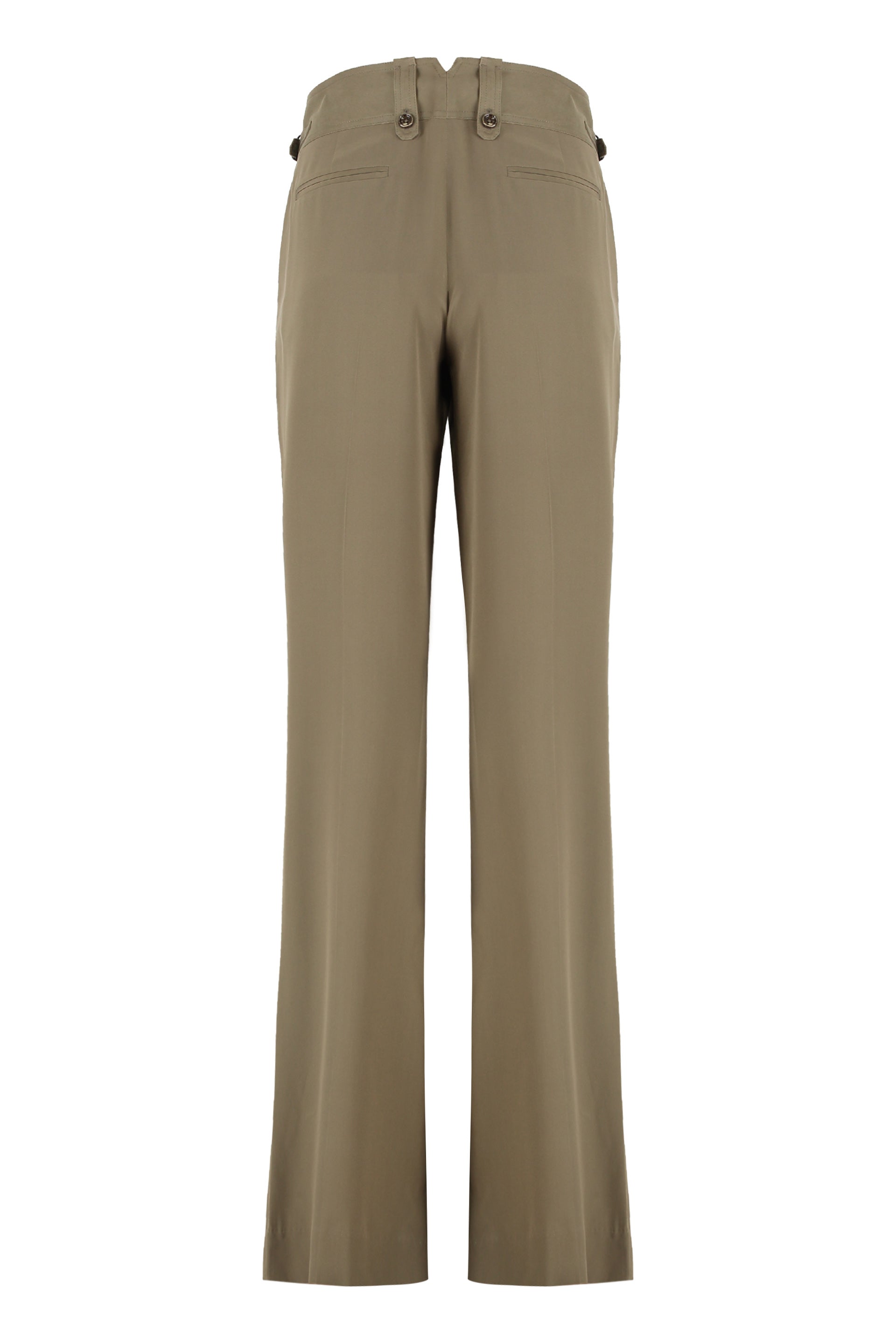 Silk trousers
