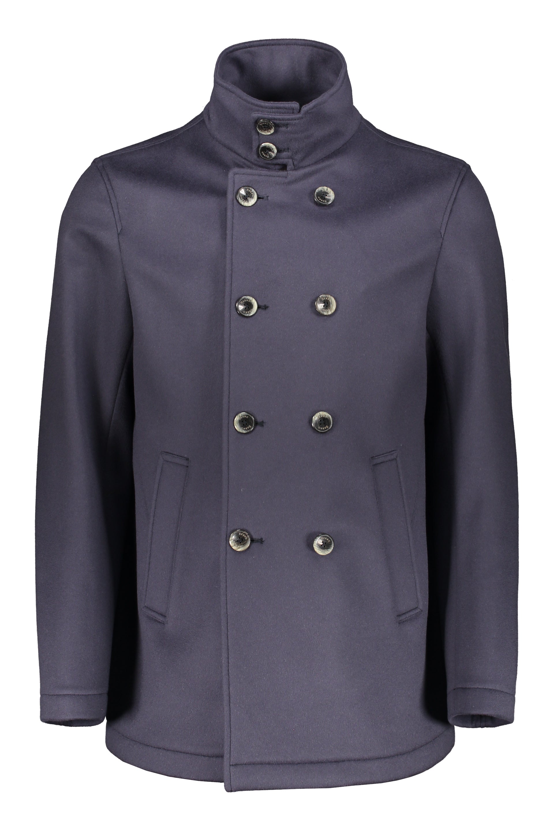 Wool and cashmere coat