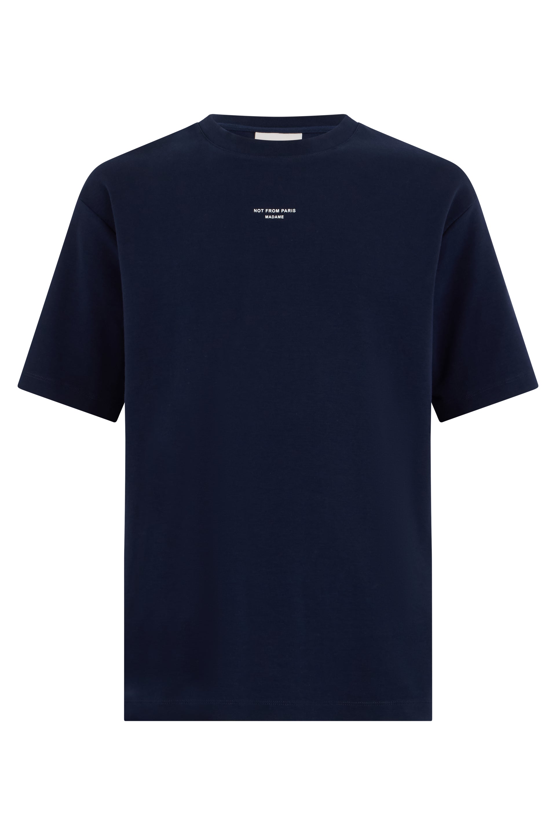 Cotton t-shirt with slogan