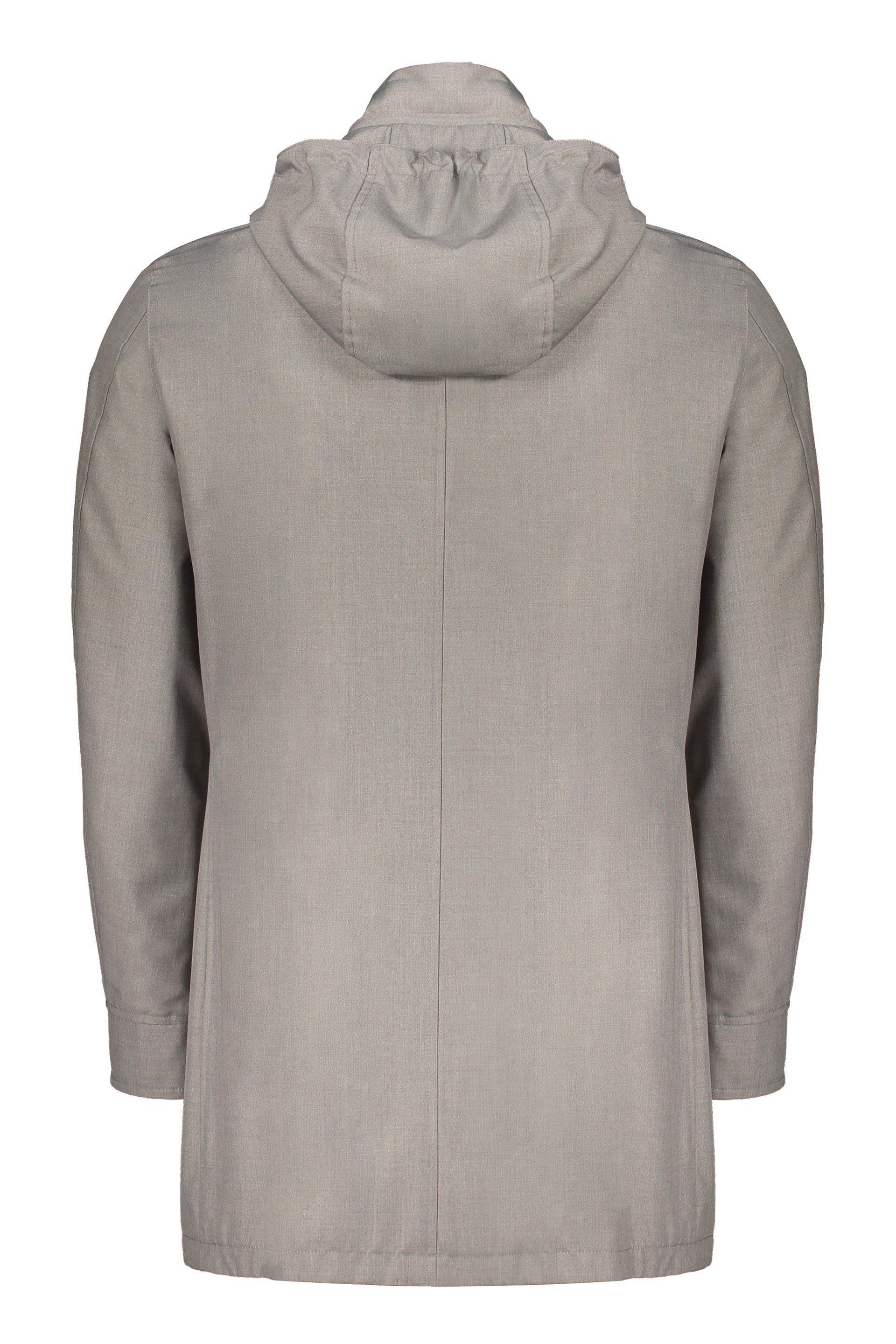 Lightweight jacket with hood, versatile style
