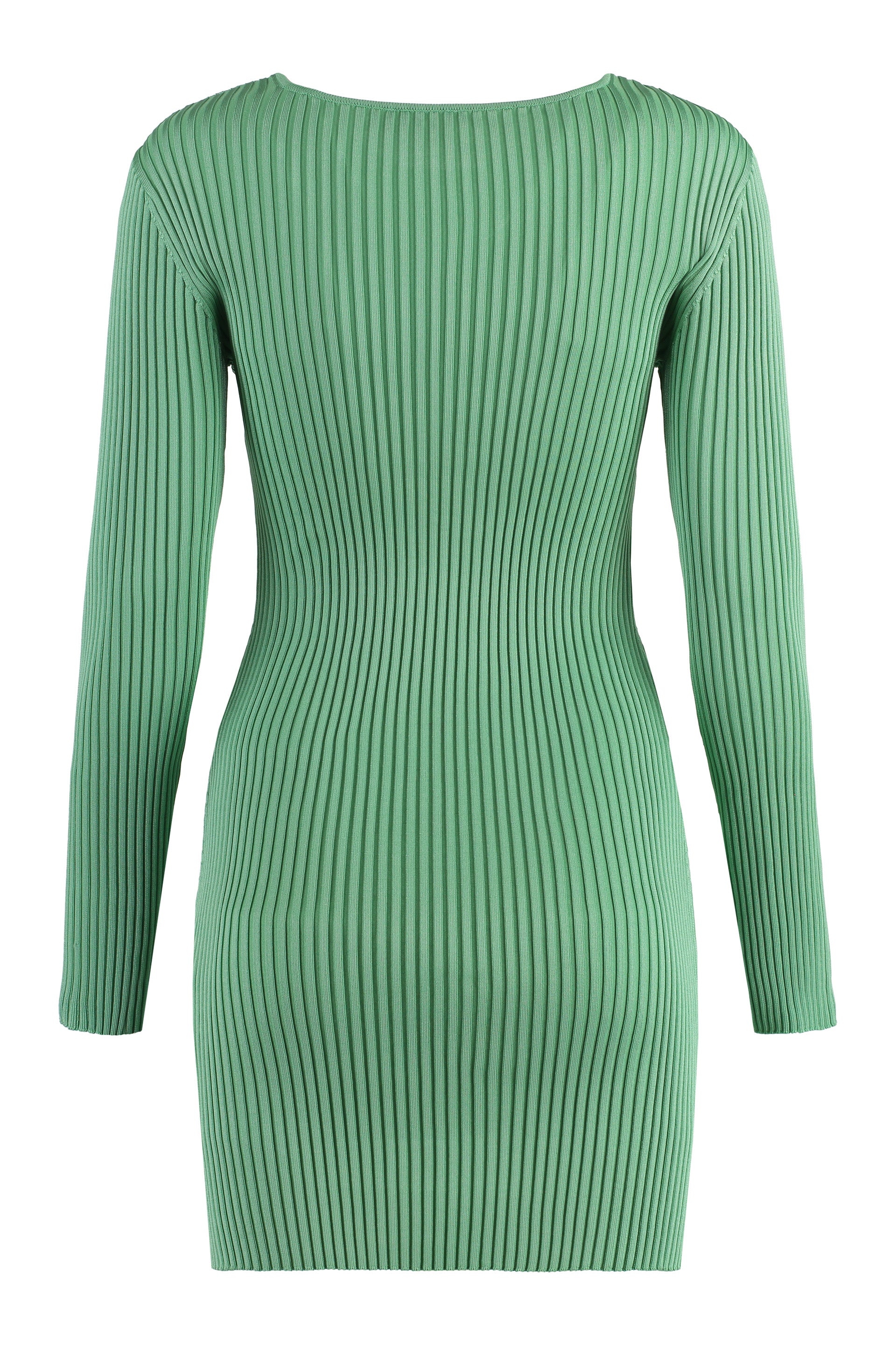 Ribbed knit dress