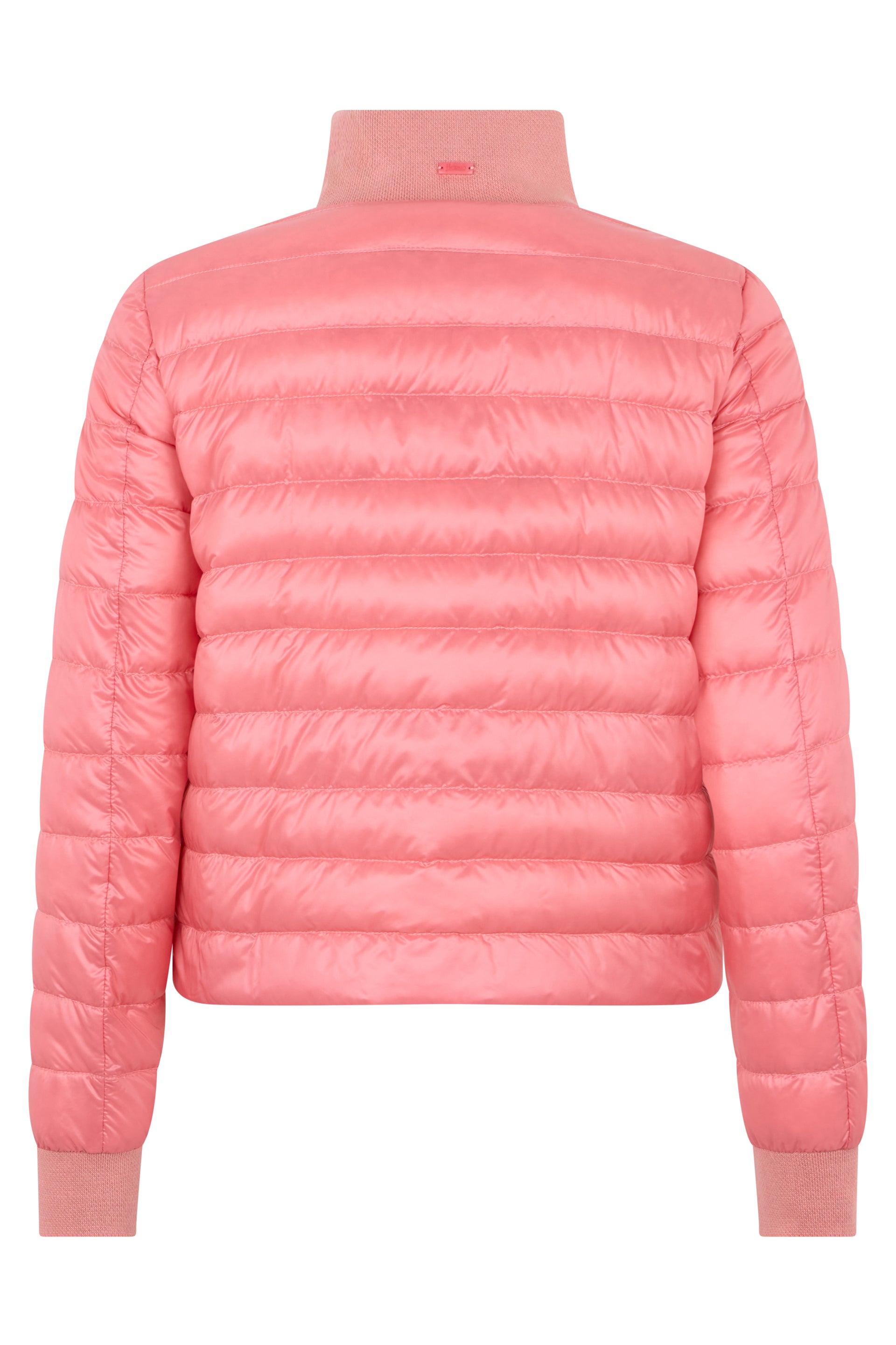 Padded jacket in salmon color