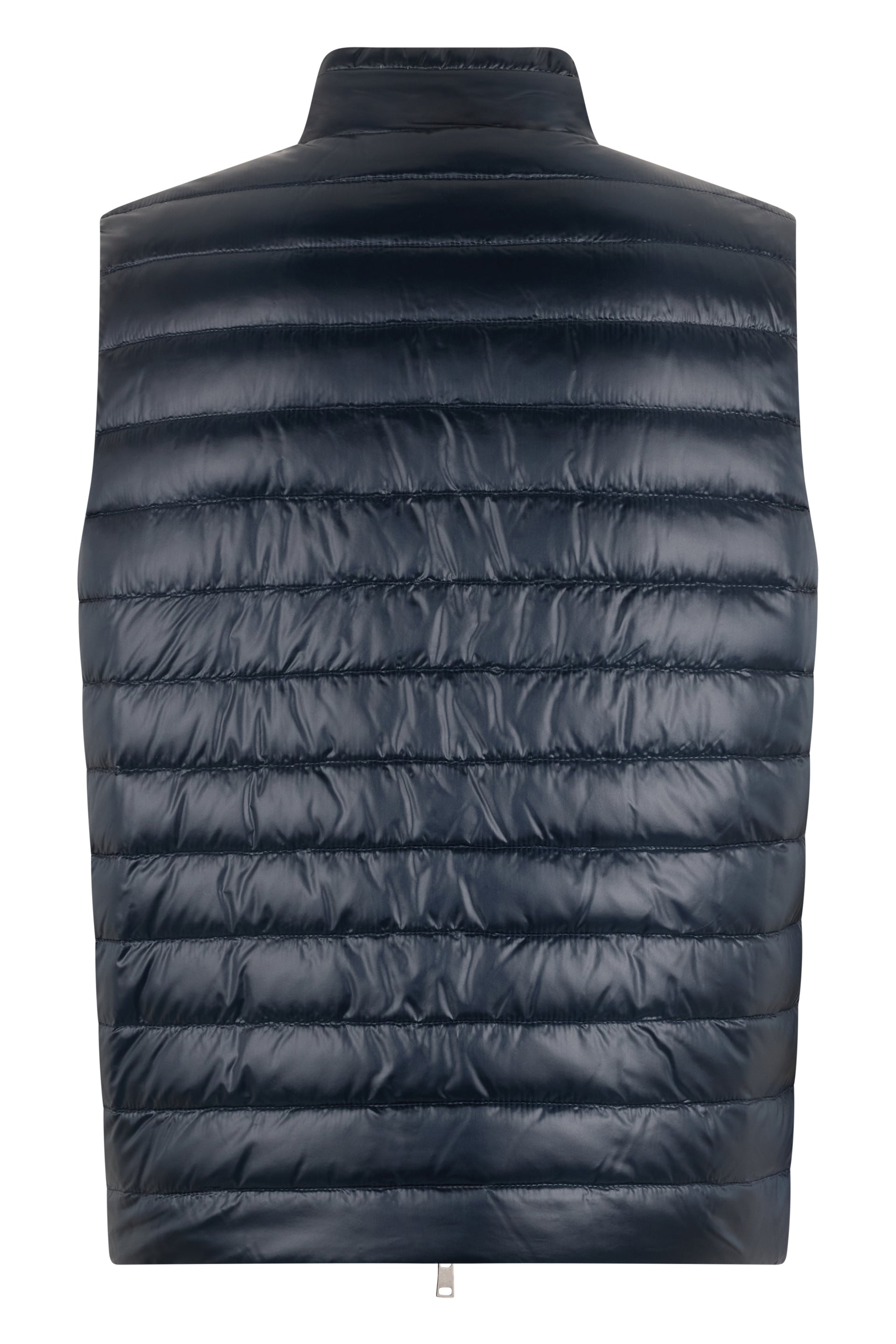 Elegant and practical black quilted gilet