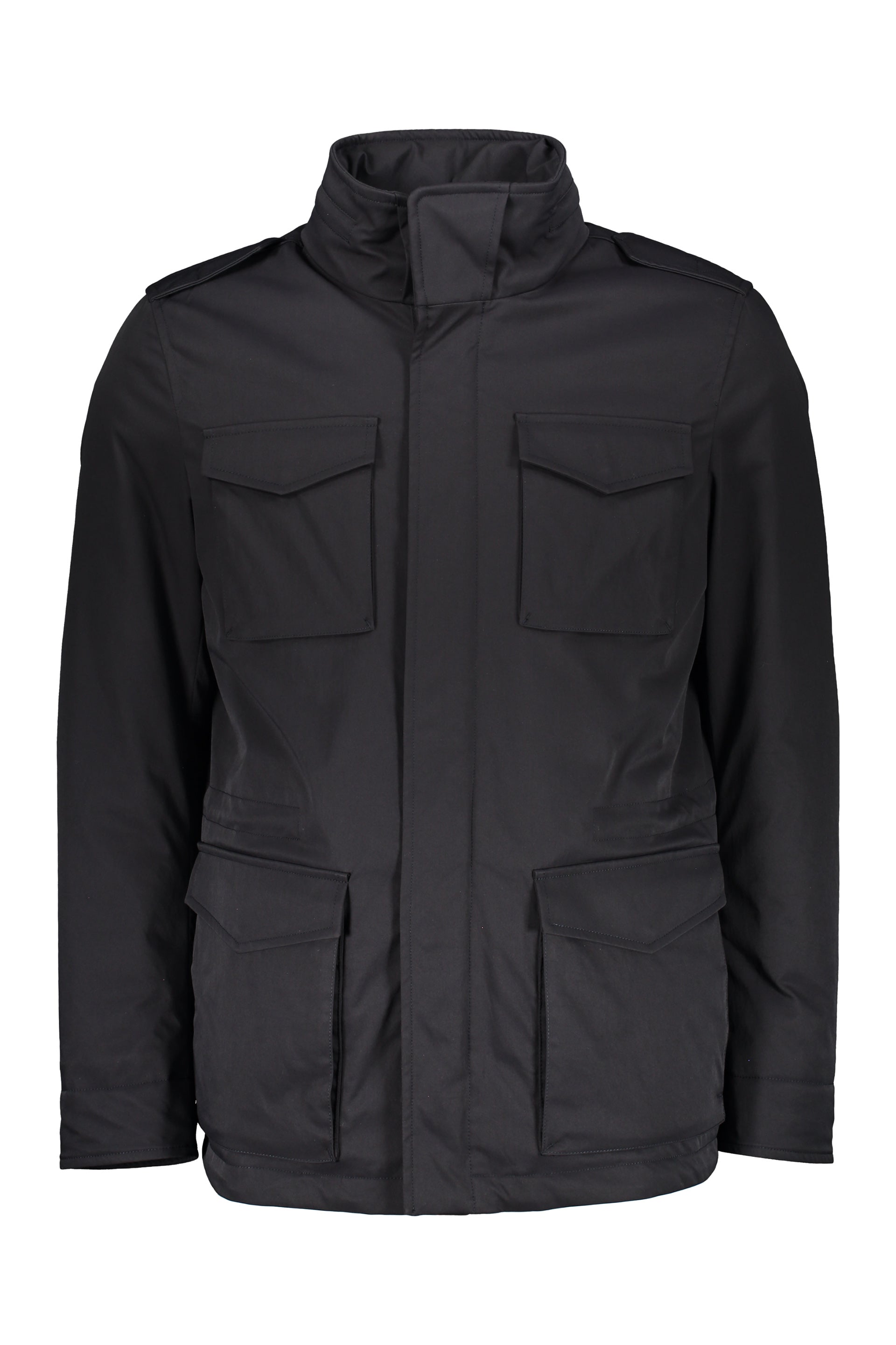 Padded jacket with zip and pockets