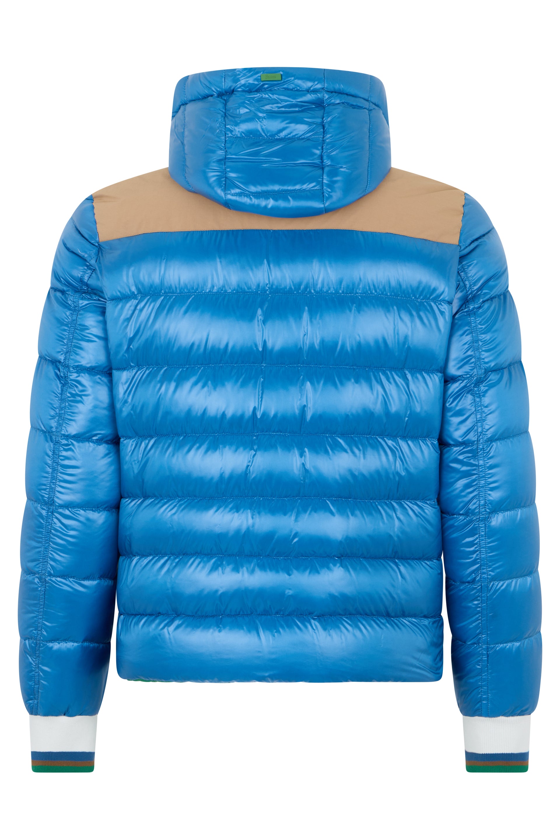 Padded bomber with hood