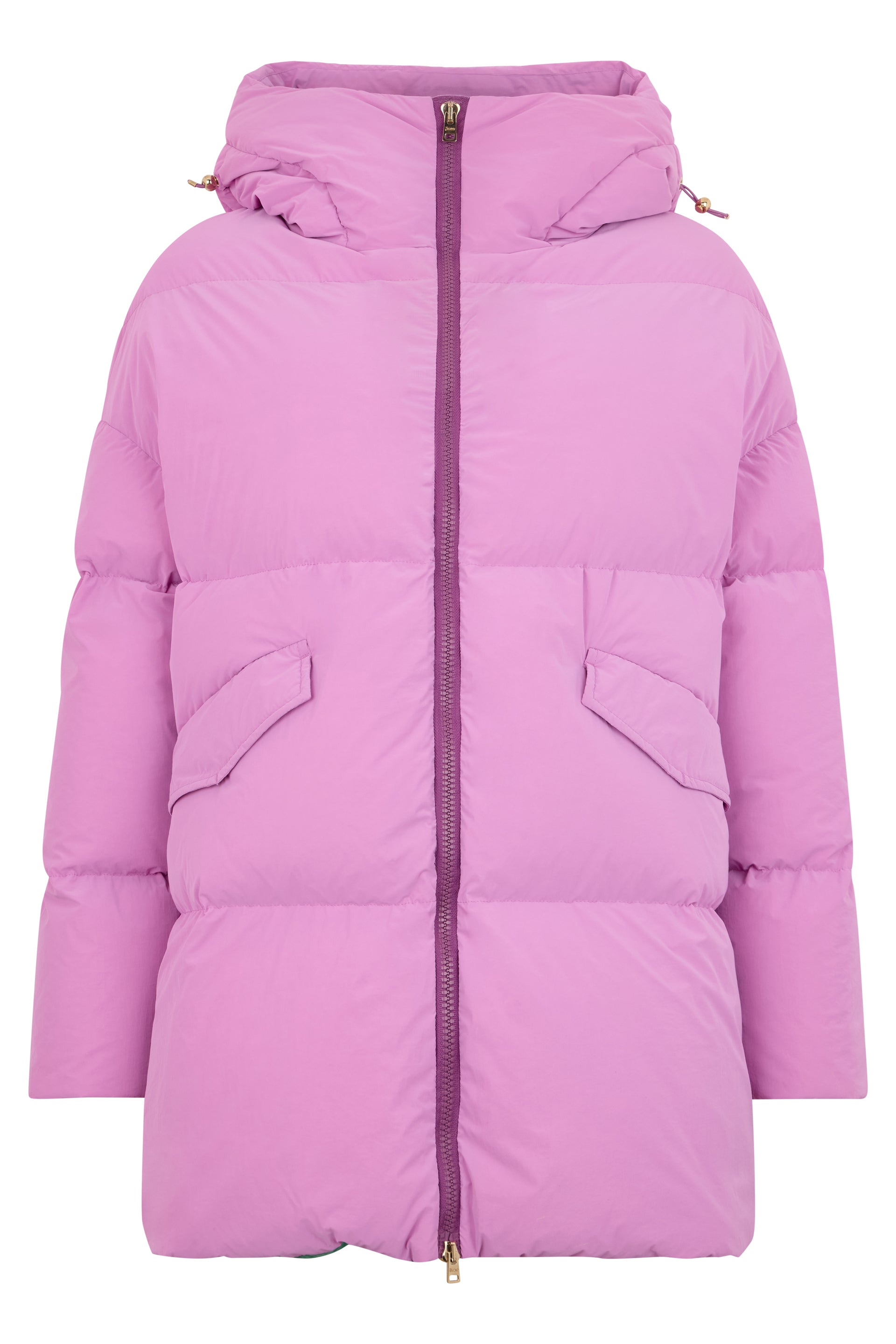 Pink padded winter jacket