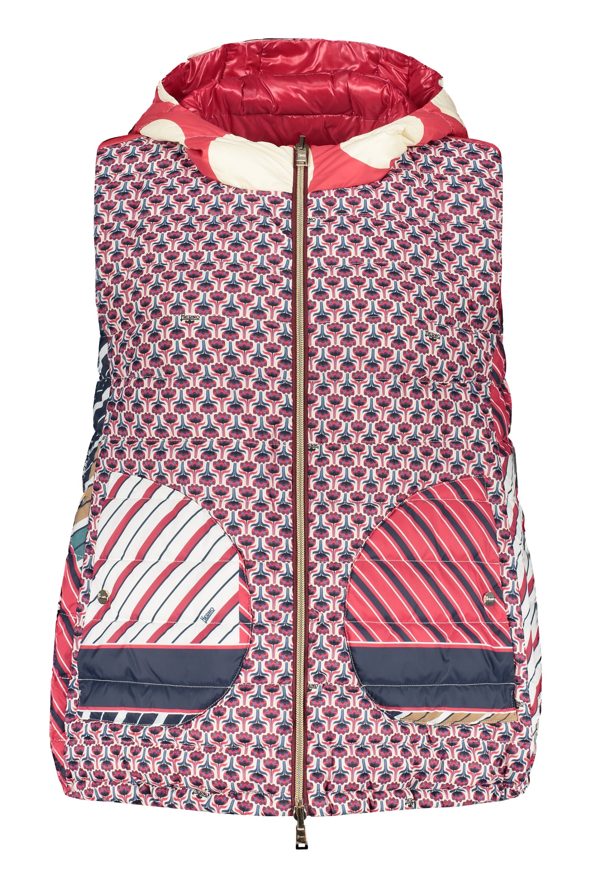 Hooded bodywarmer