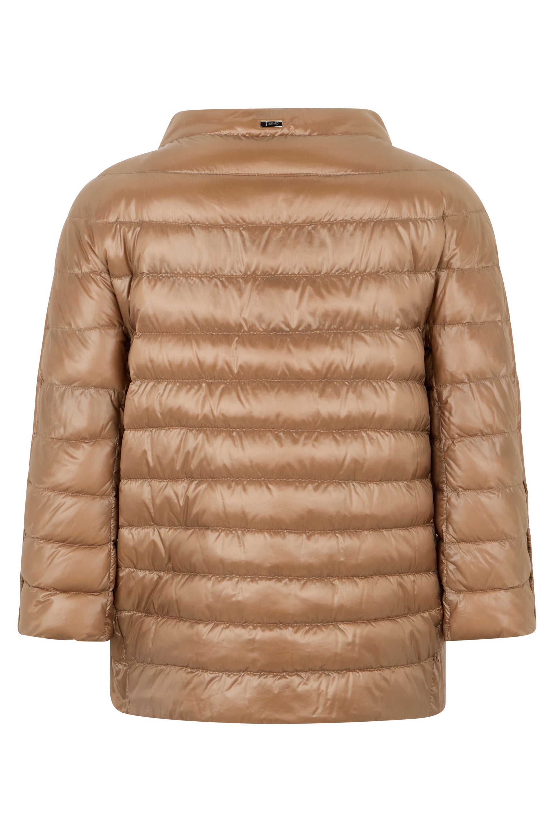 Brown winter jacket with versatile design