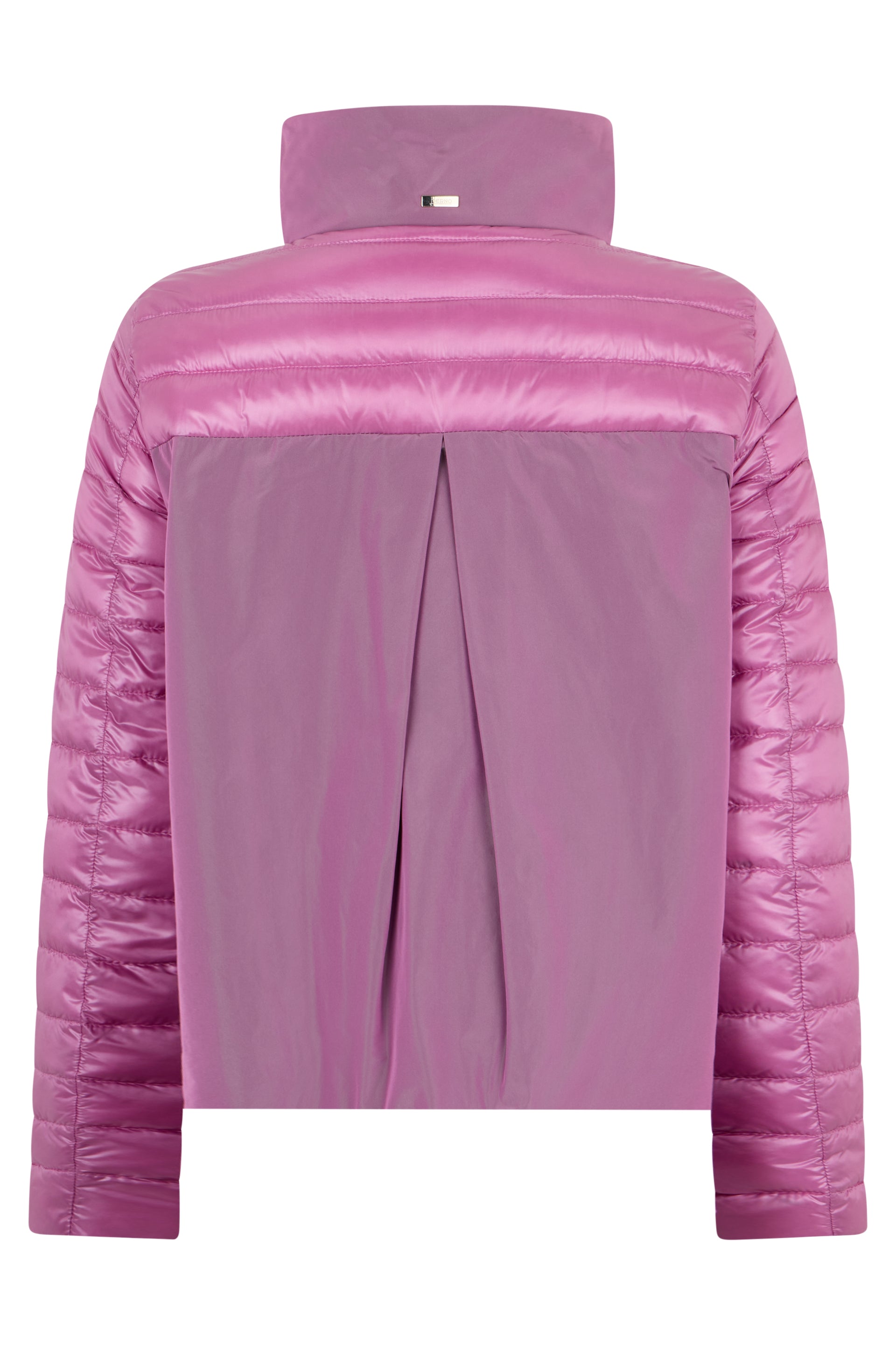 Pink down jacket with versatile and comfortable design
