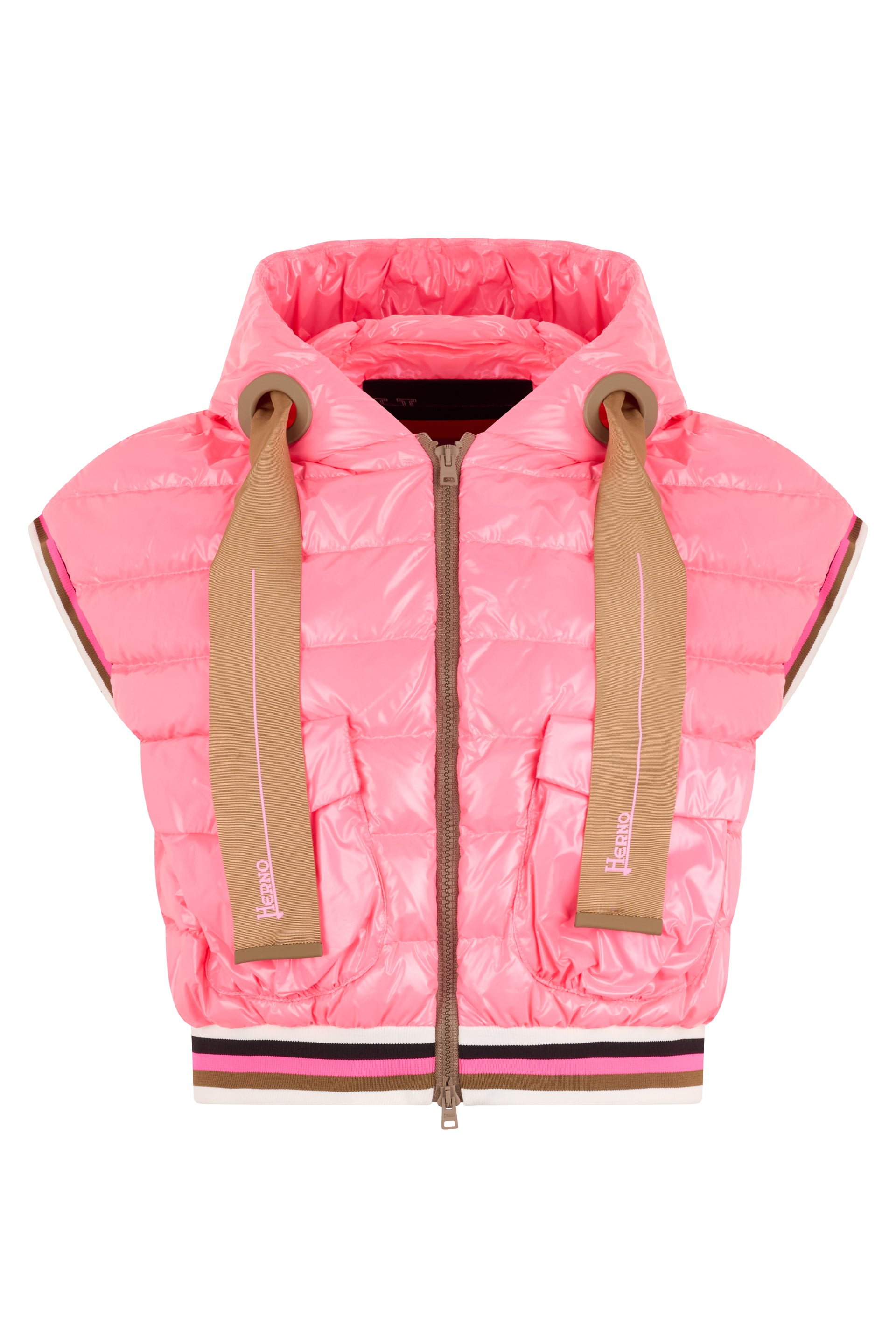 Short Sleeveless Down Jacket