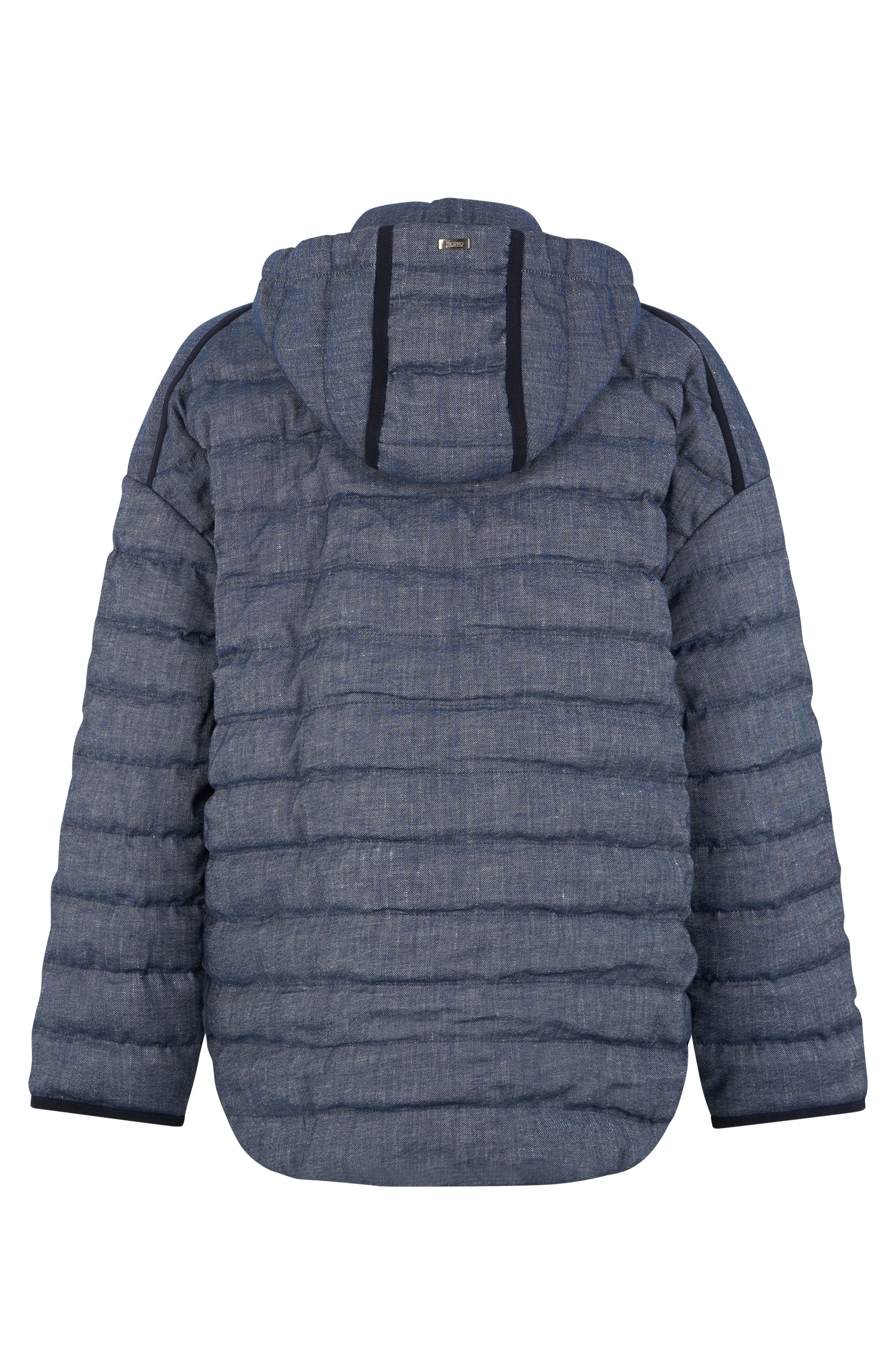 Dark blue padded jacket elegant and practical