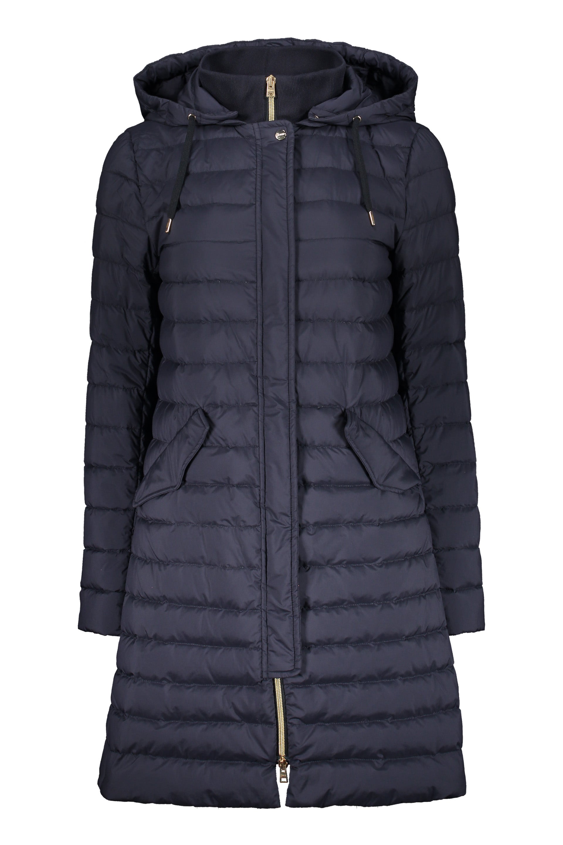 Puff jacket with hoodie