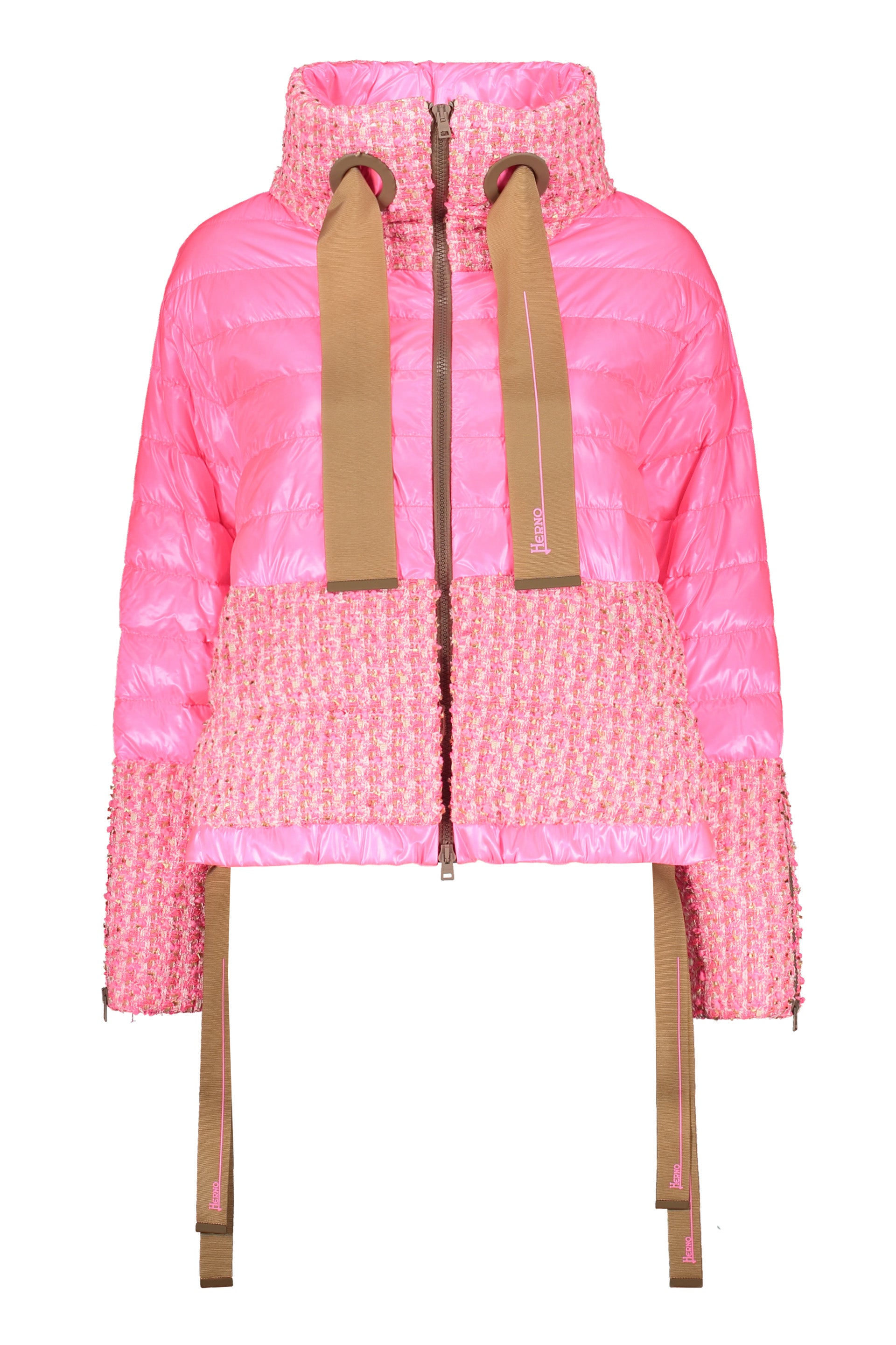 Jacket with zipper