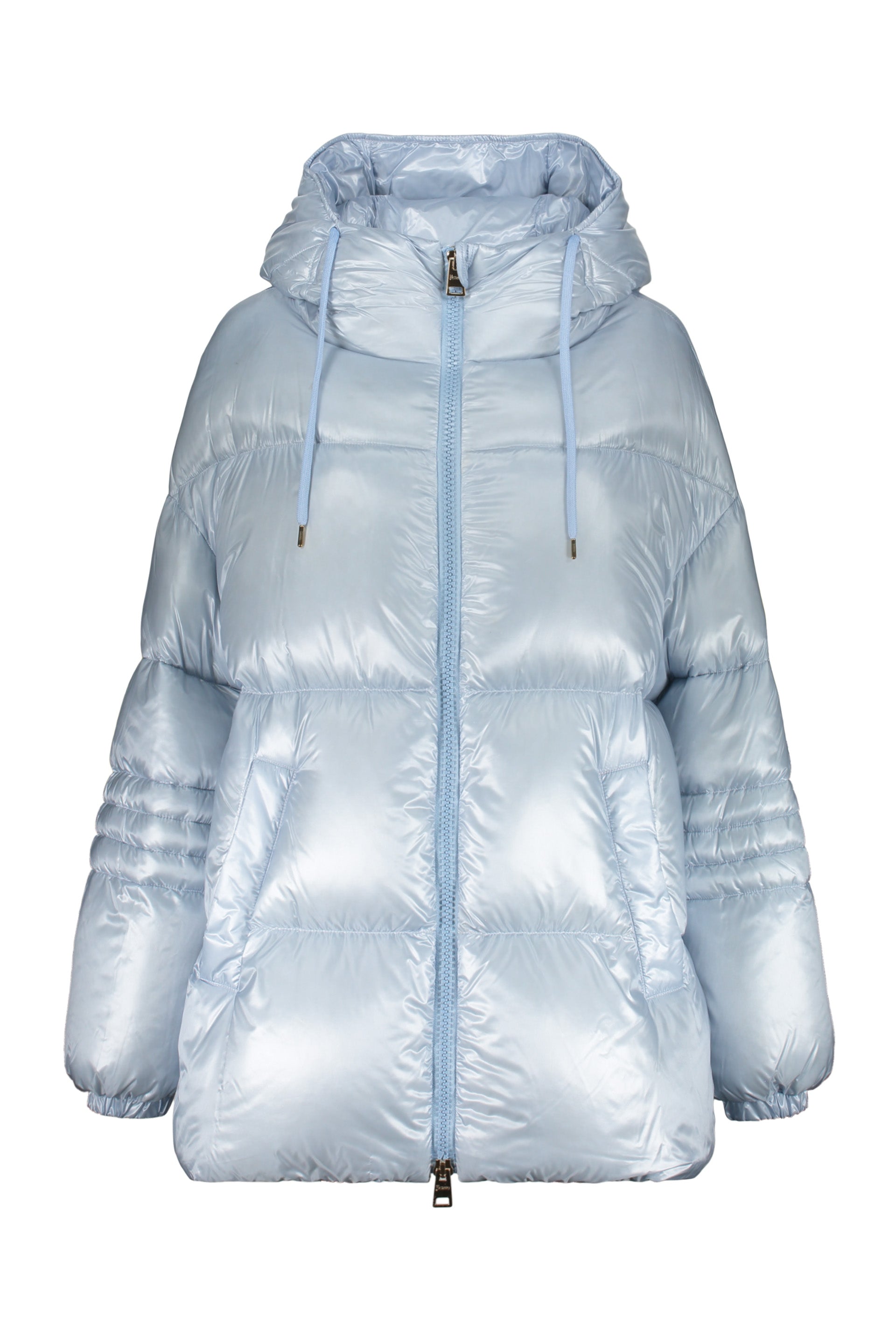 Elegant winter jacket with hood