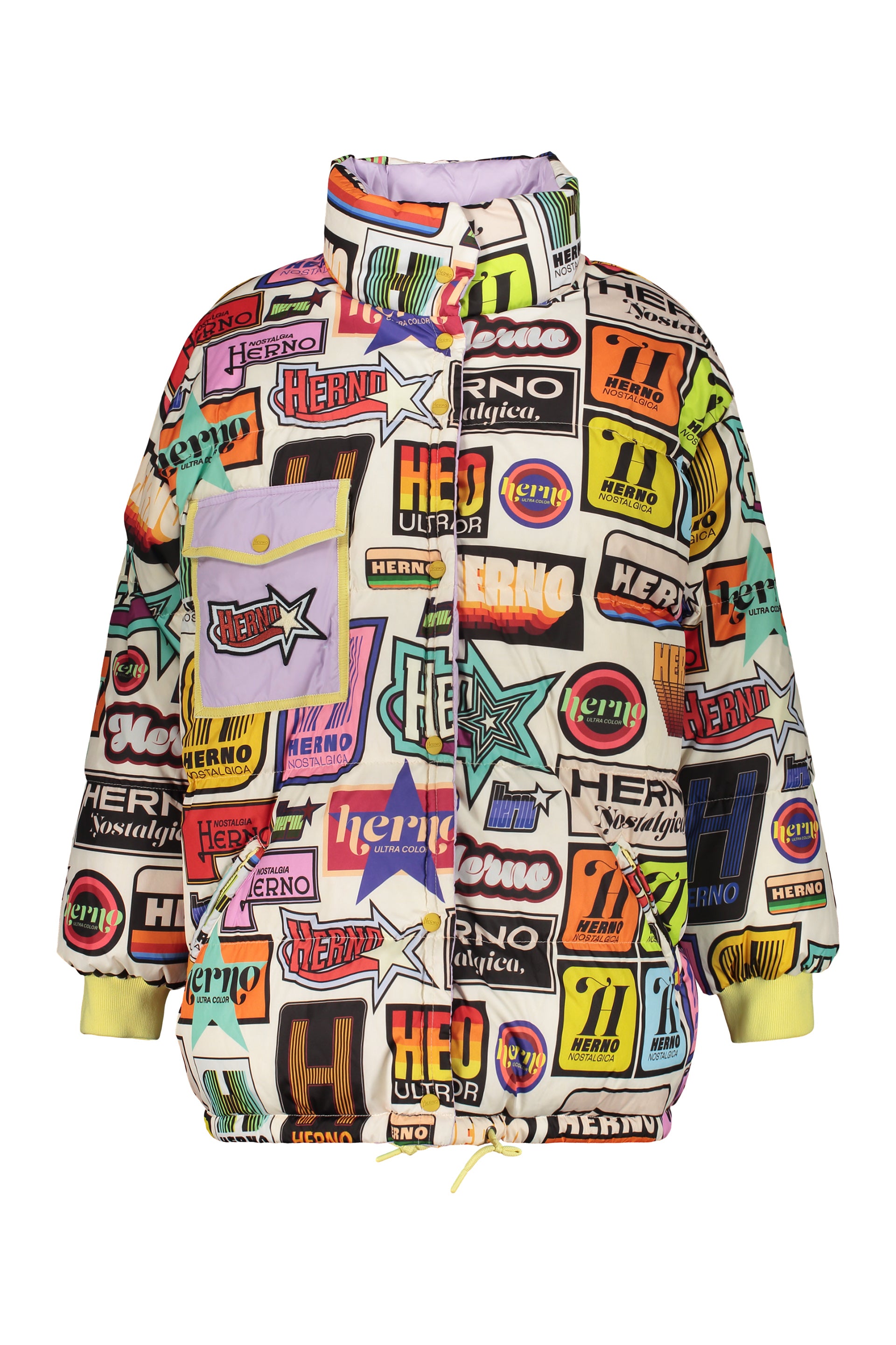 Reversible down jacket