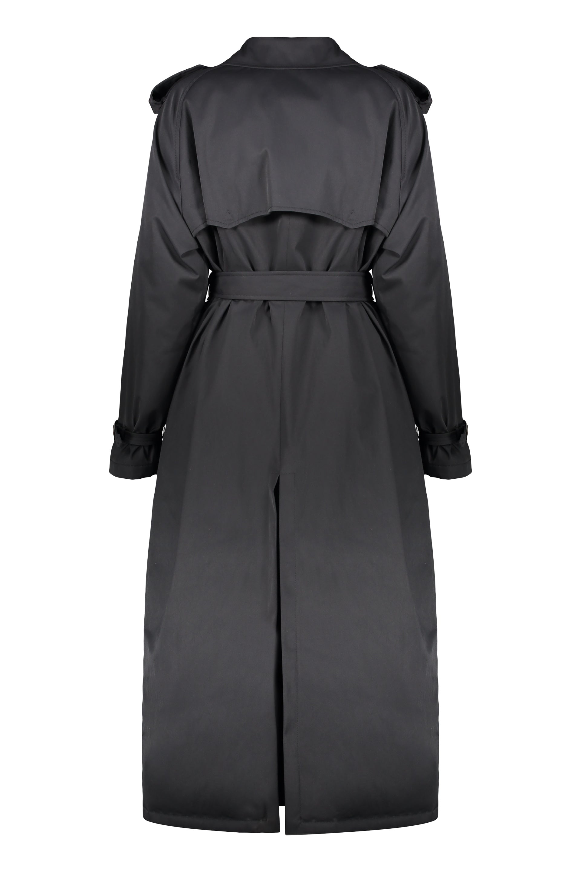 Padded trench coat