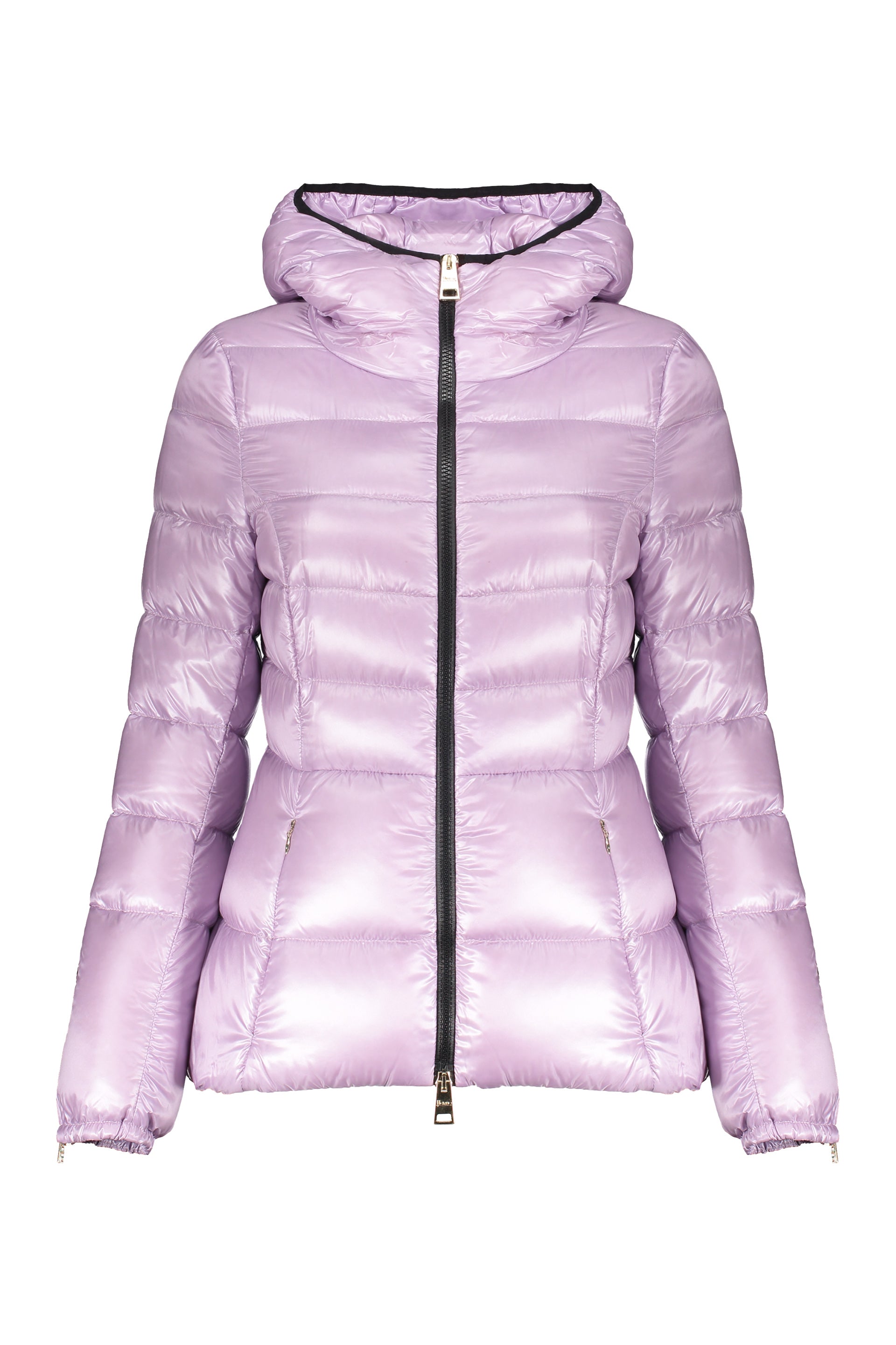 Lightweight lilac jacket with hood