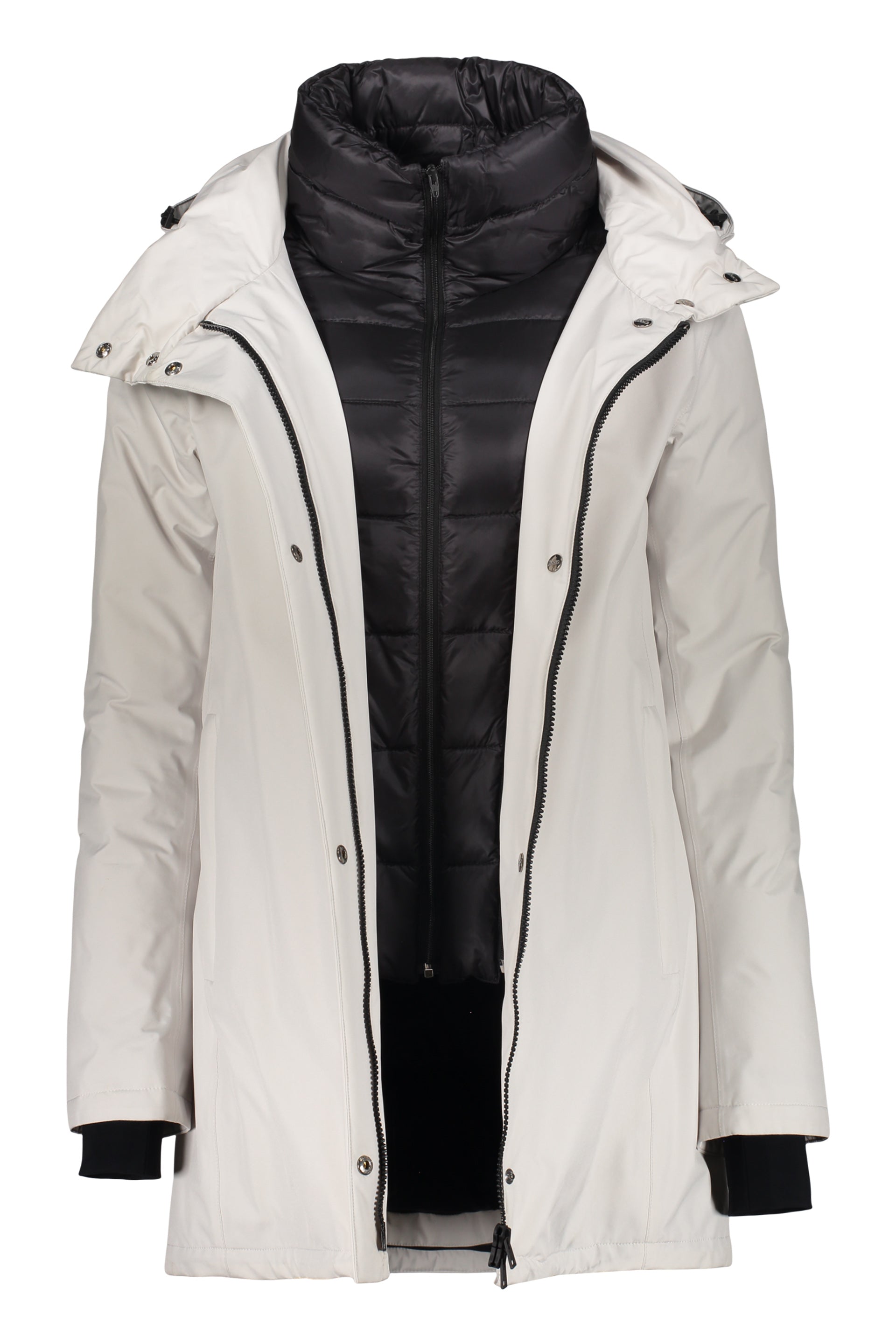 Padded jacket with hood