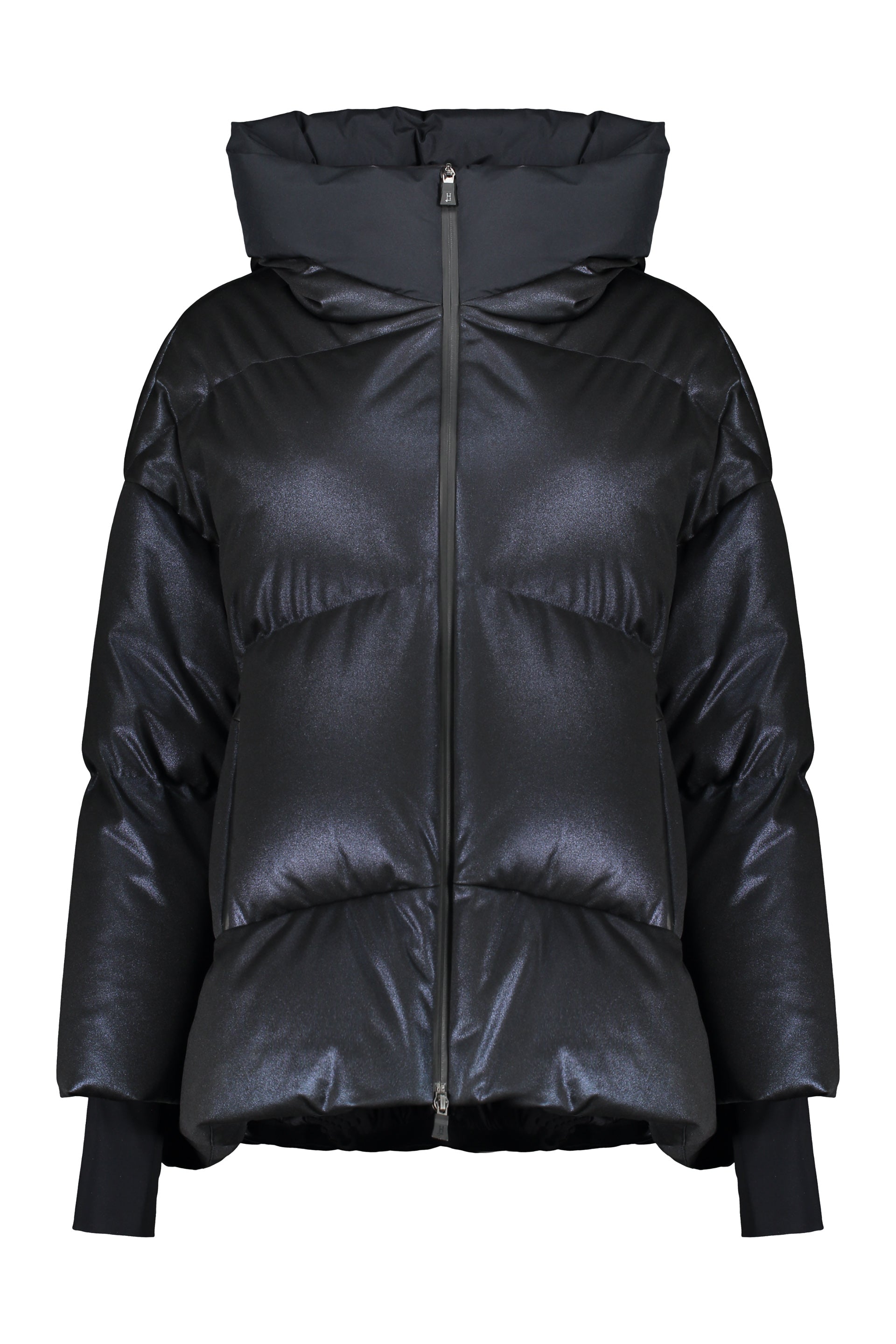 Full zip down jacket