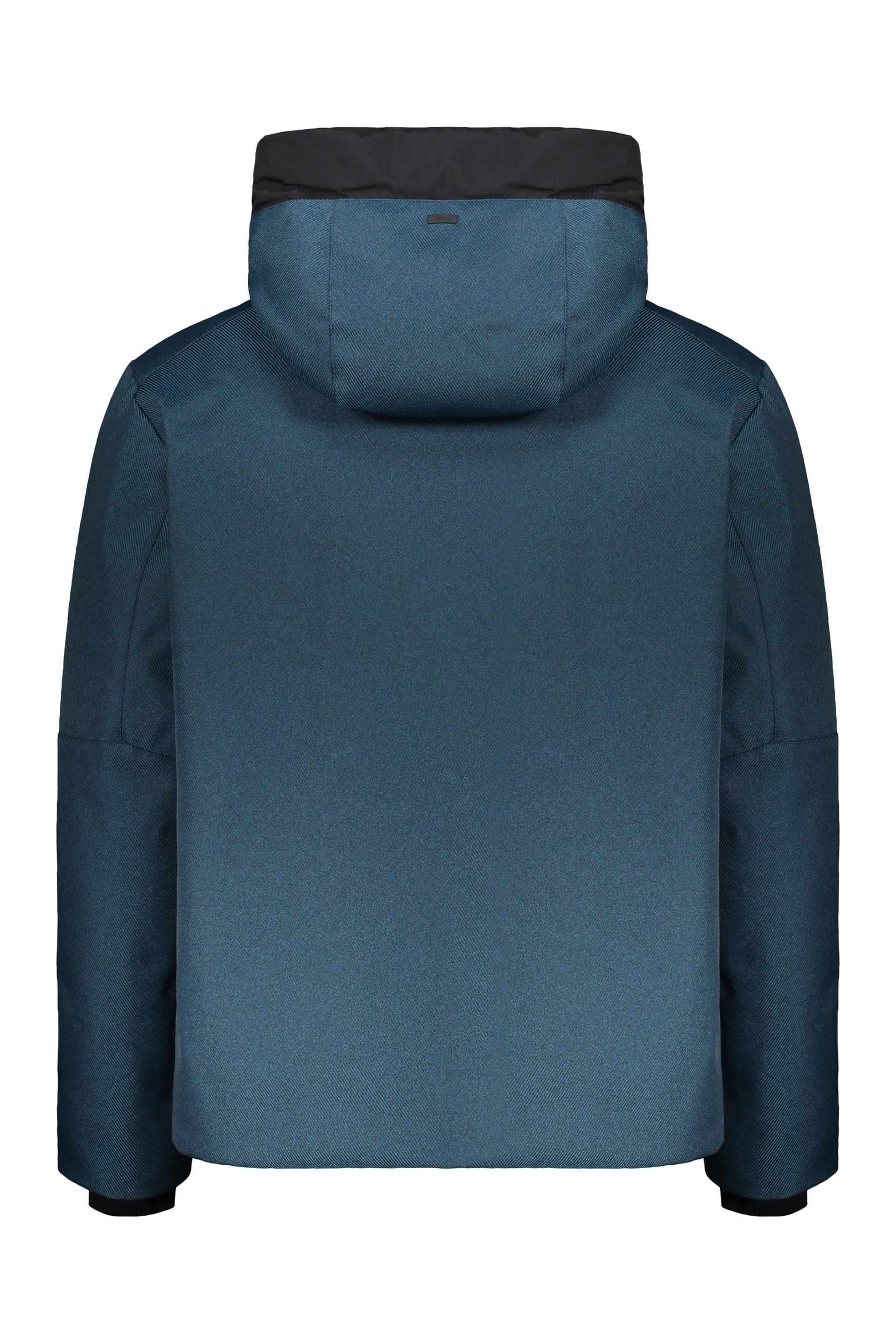 Modern jacket with hood, secure pockets