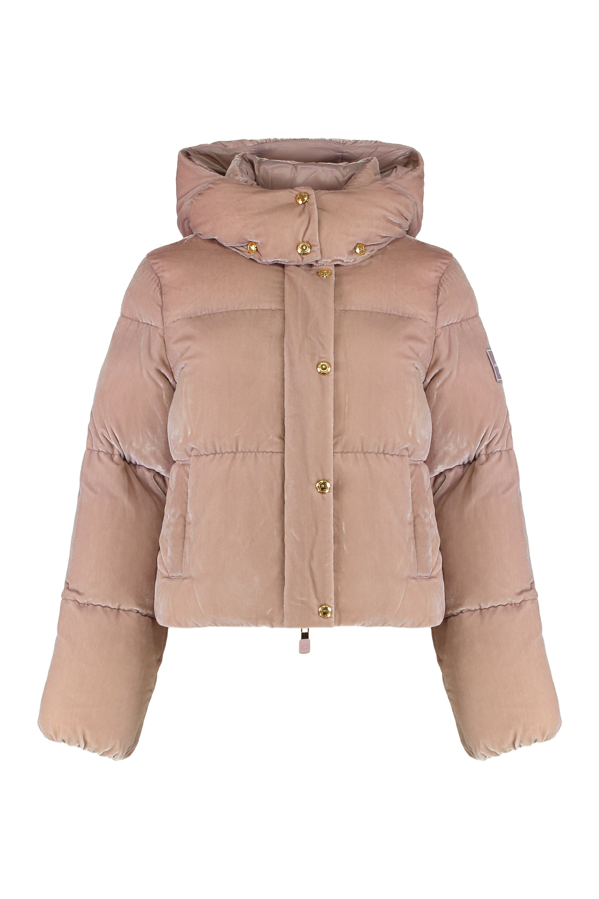 Linguaggio: Italiano (IT) -> Inglese (EN)<br /><br />Translation: Velvet puffer jacket