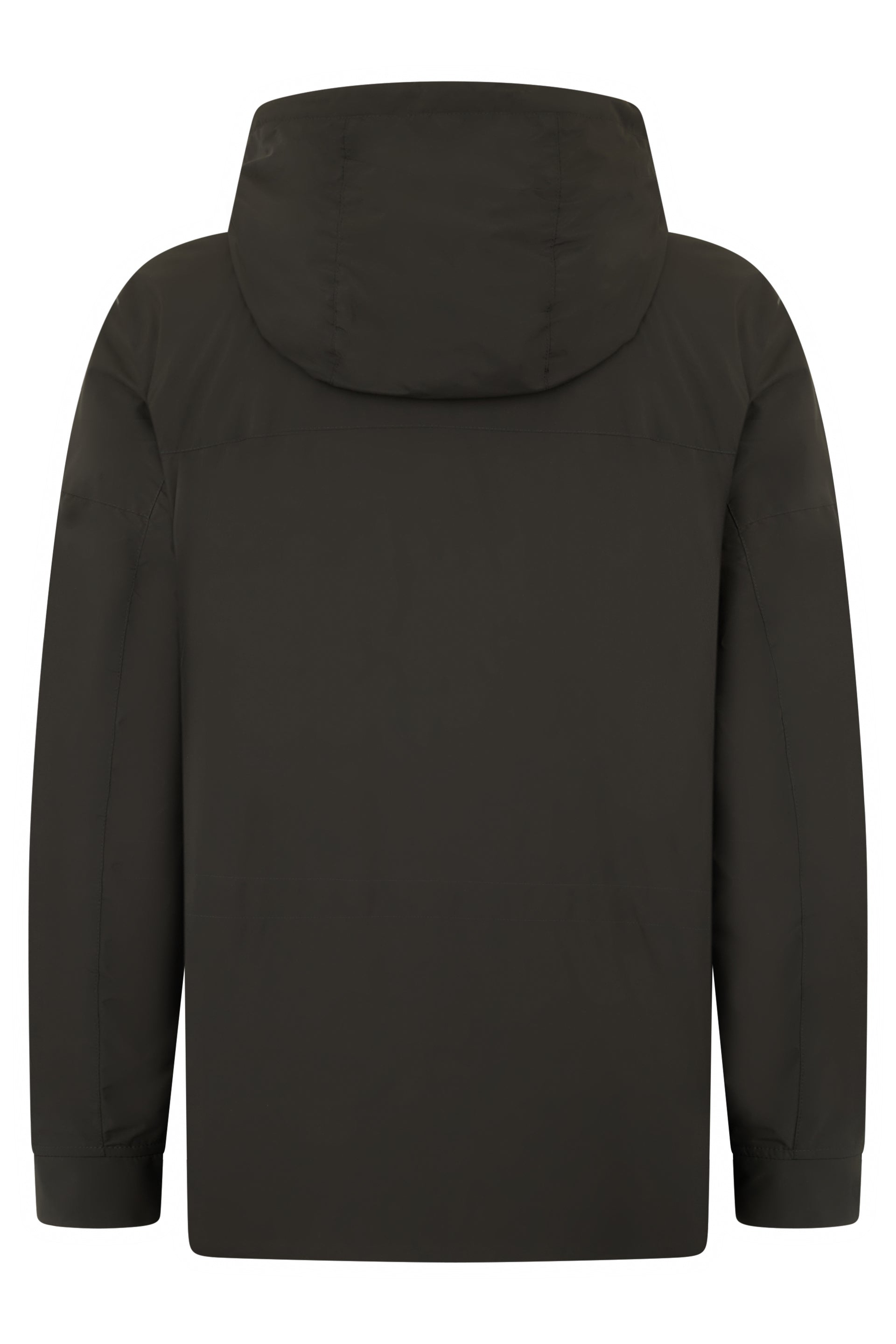 Elegant jacket with hood and practical pockets