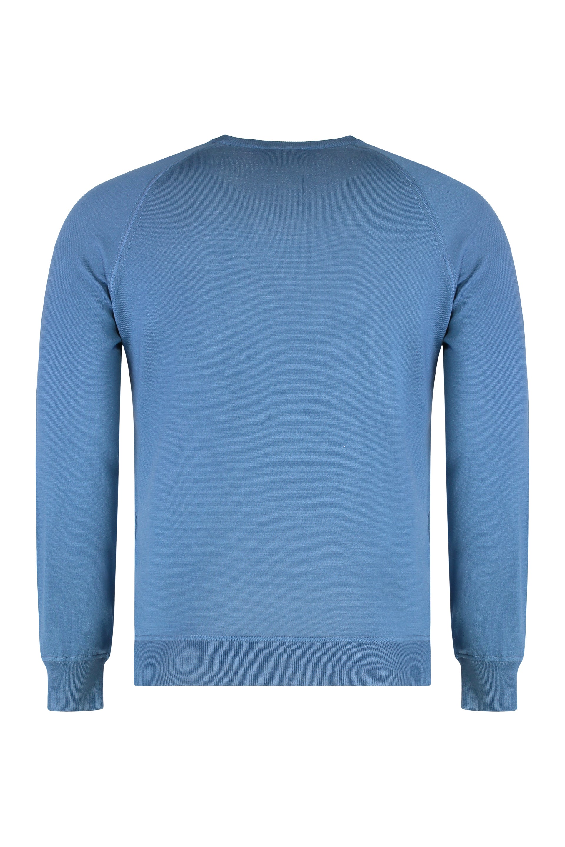 Crew neck sweater in wool blend