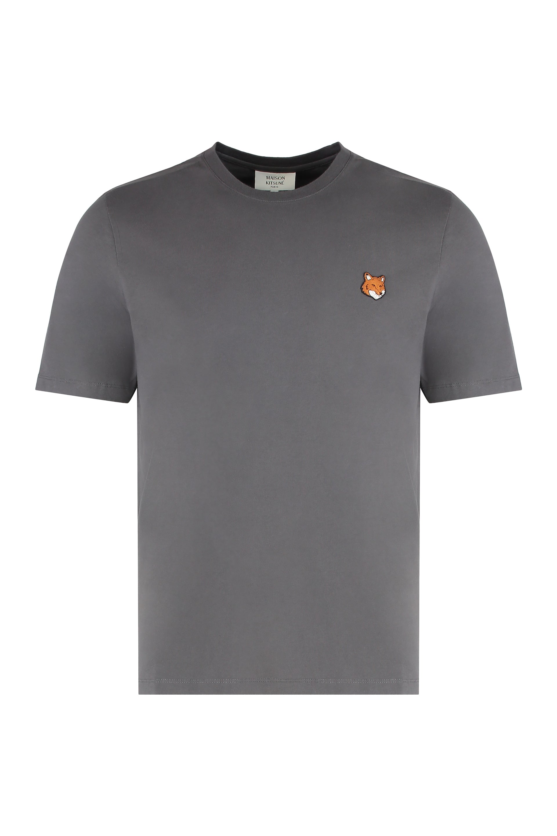 Round neck T-shirt in cotton