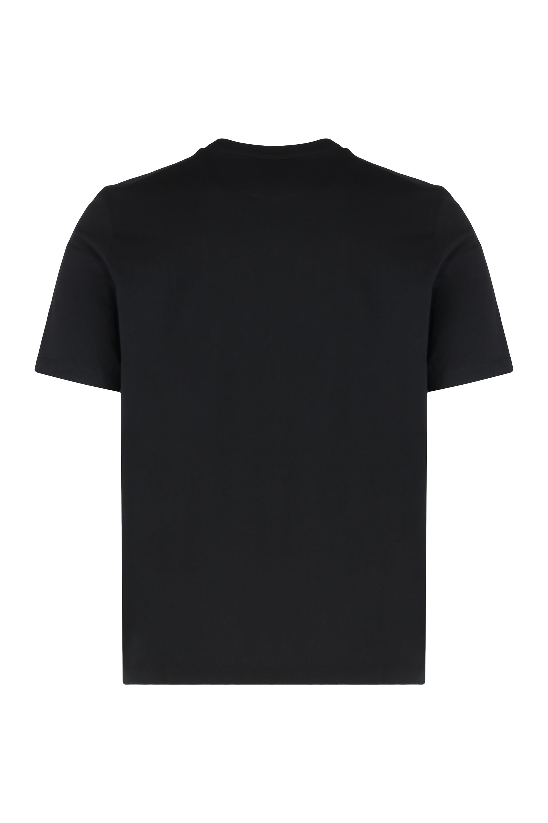 Round neck cotton T-shirt