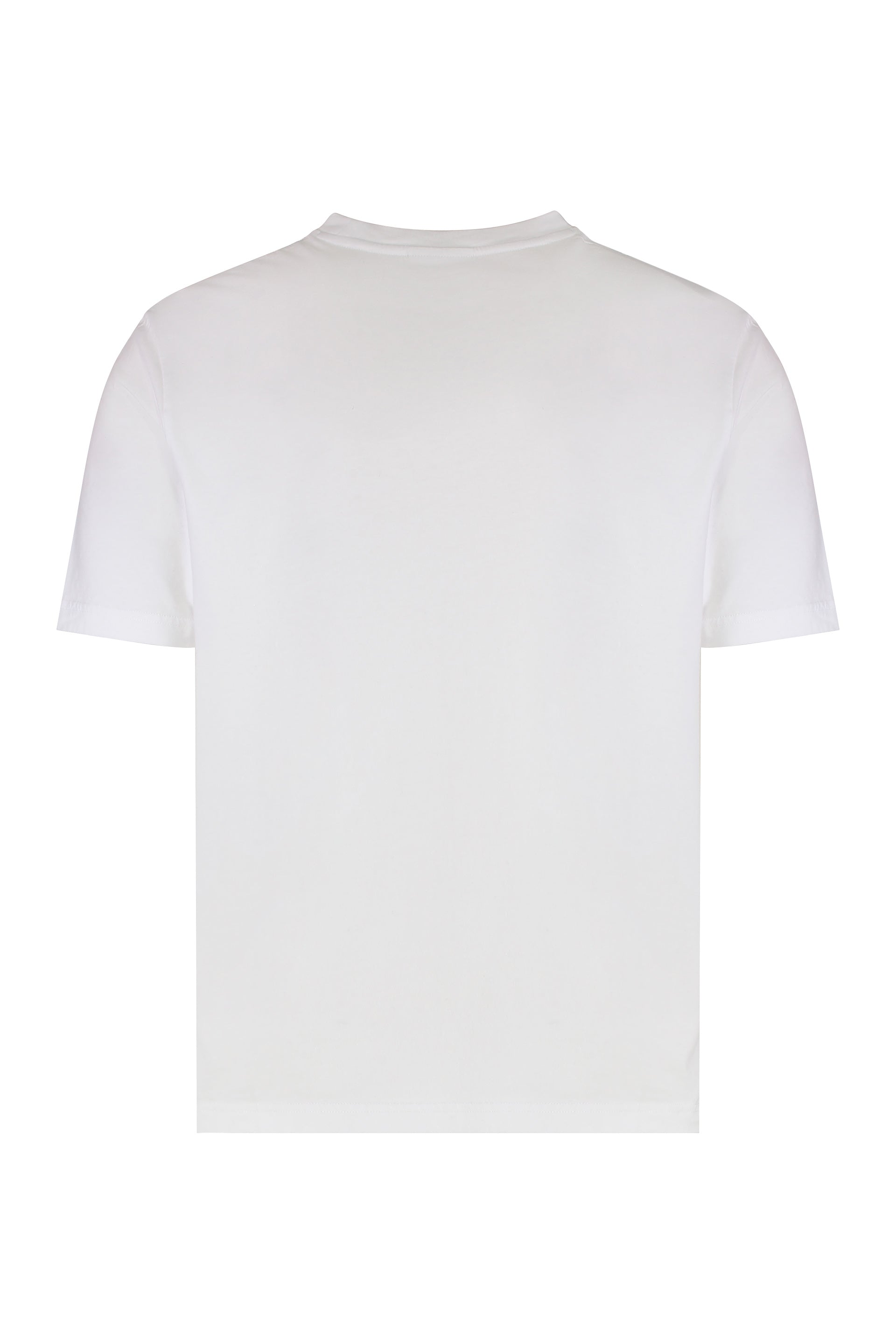 Round neck t-shirt in cotton