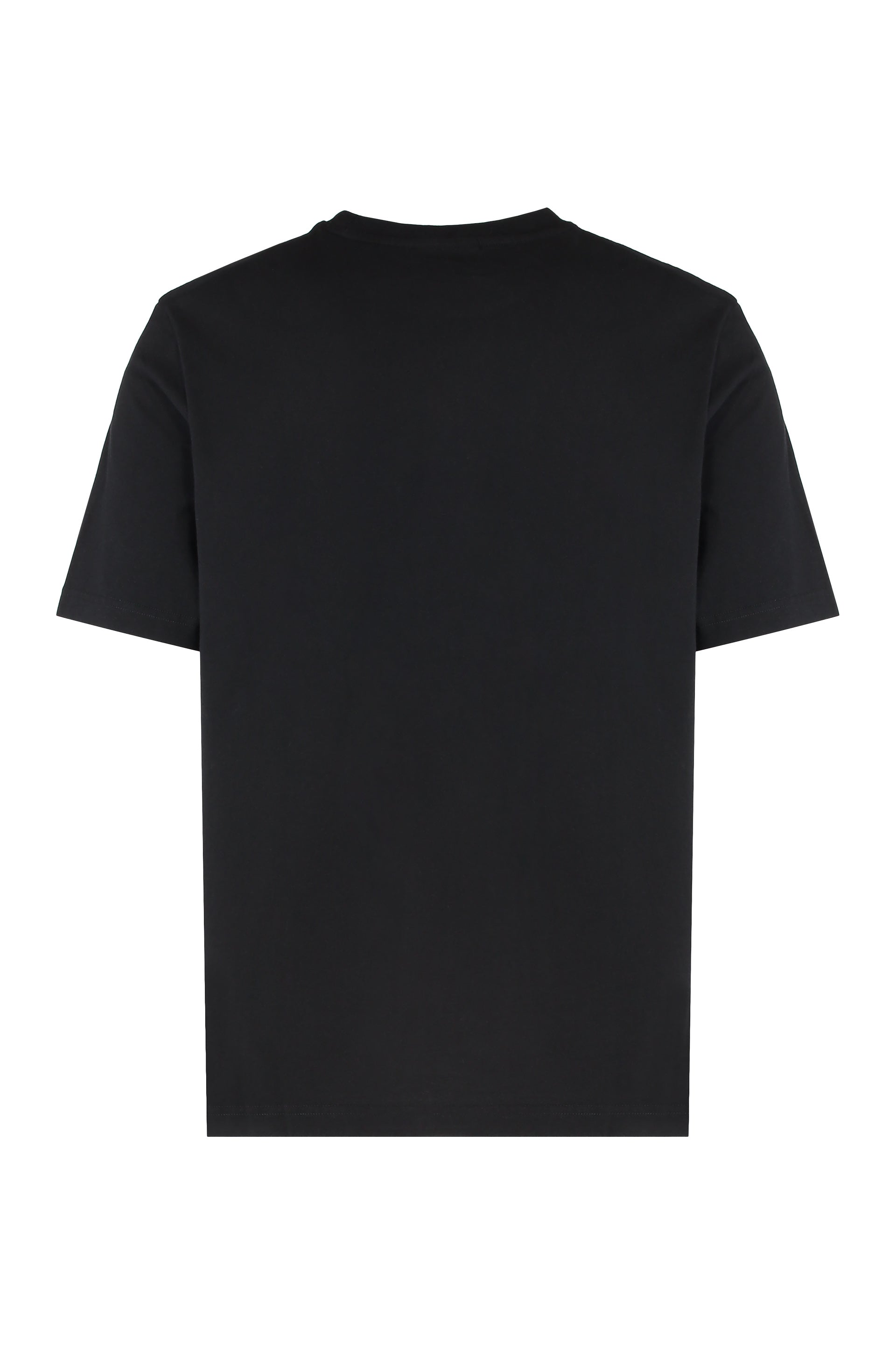 Round neck t-shirt in cotton