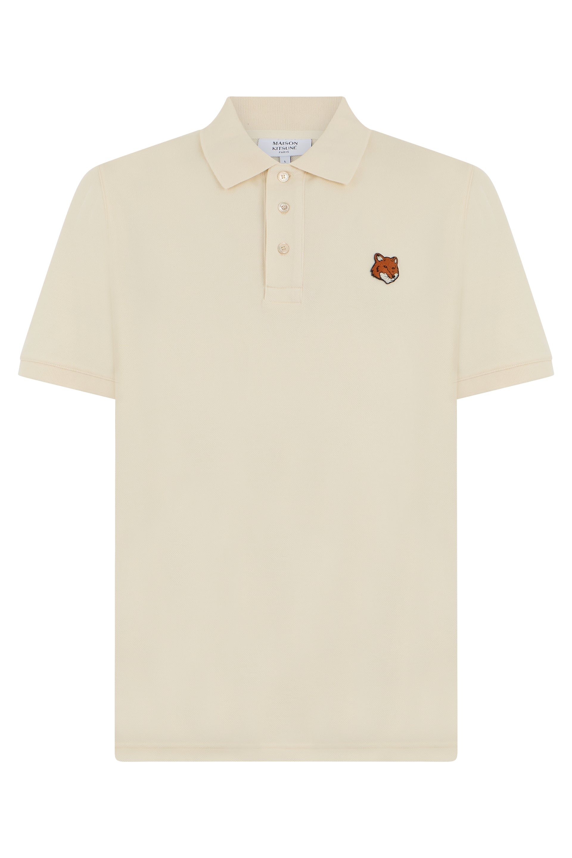 Cotton polo with embroidery